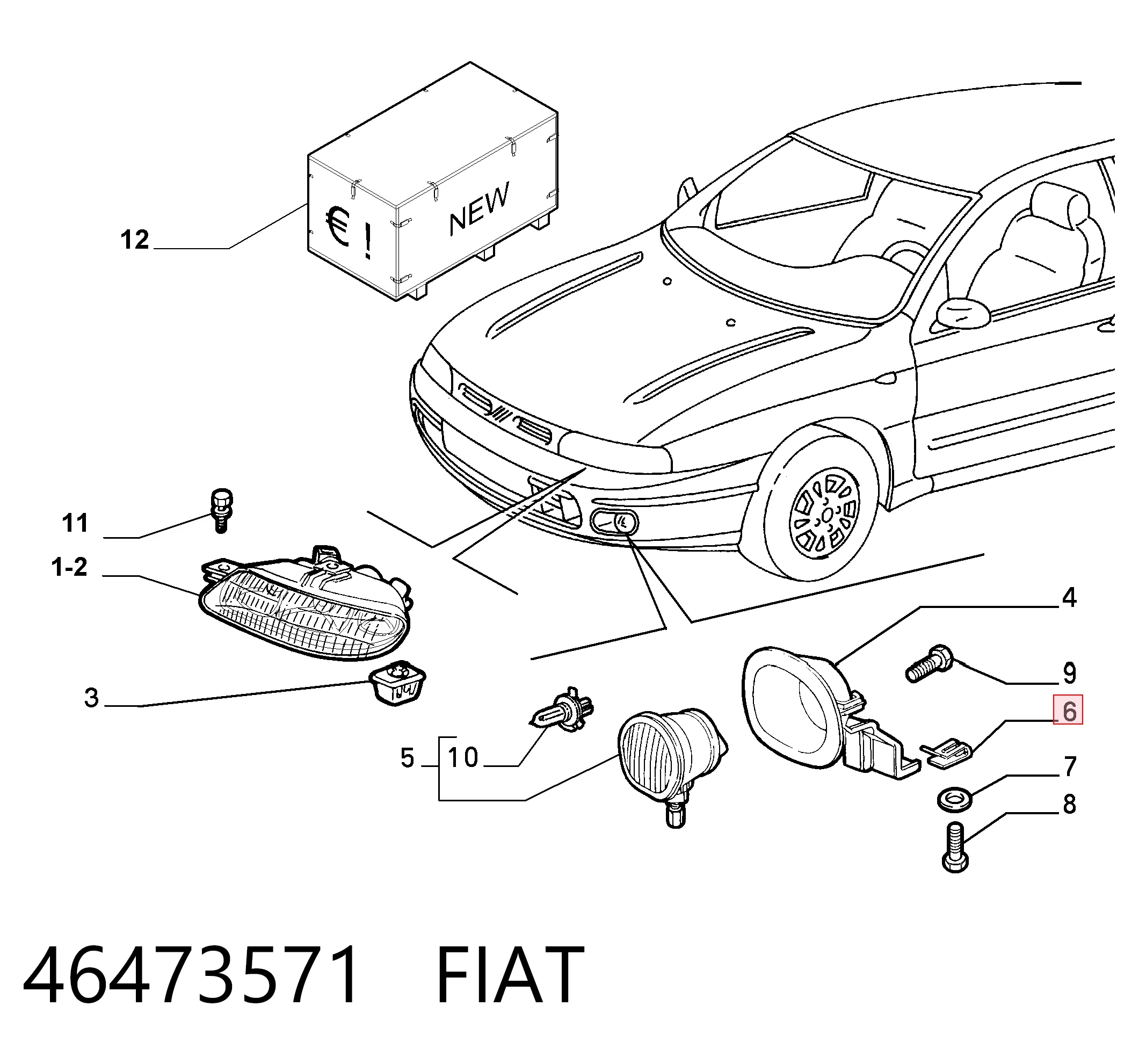 46473571 Fiat/Alfa/Lancia
