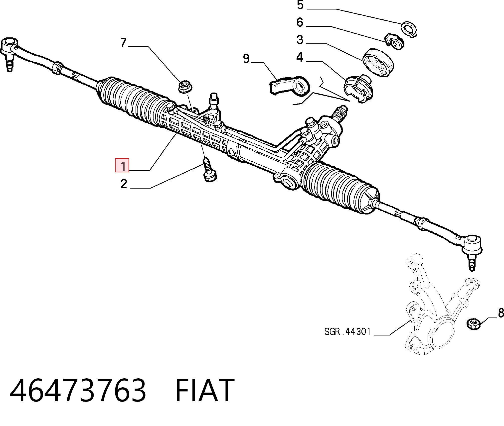46473763 Fiat/Alfa/Lancia