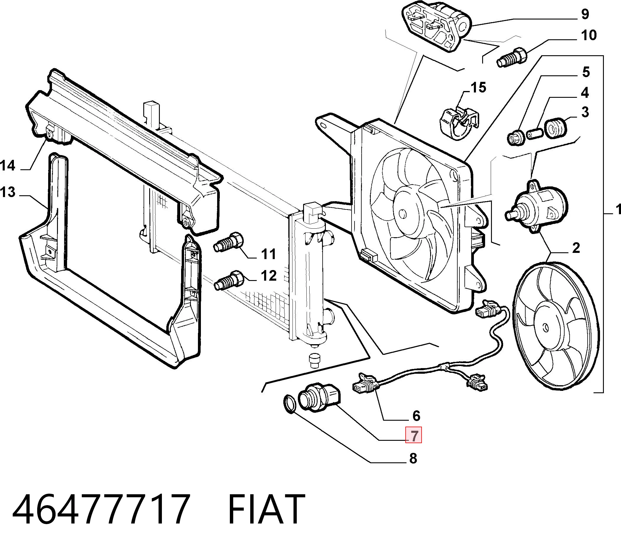 46477717 Fiat/Alfa/Lancia