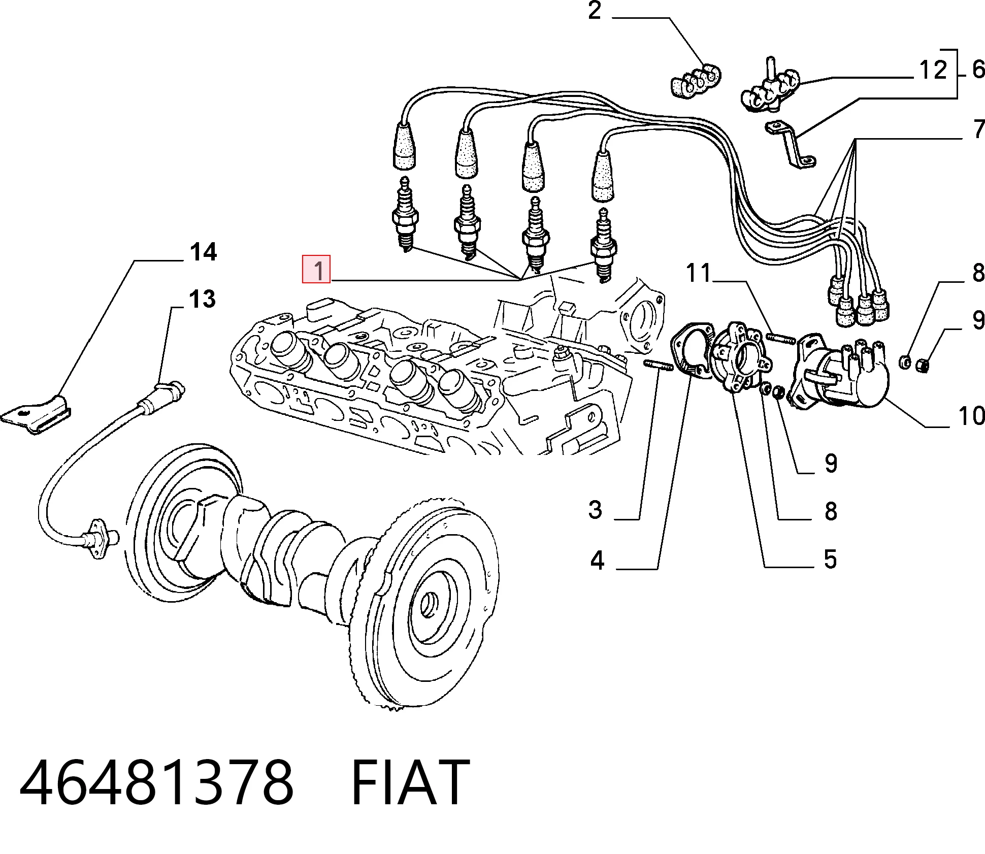46481378 Fiat/Alfa/Lancia