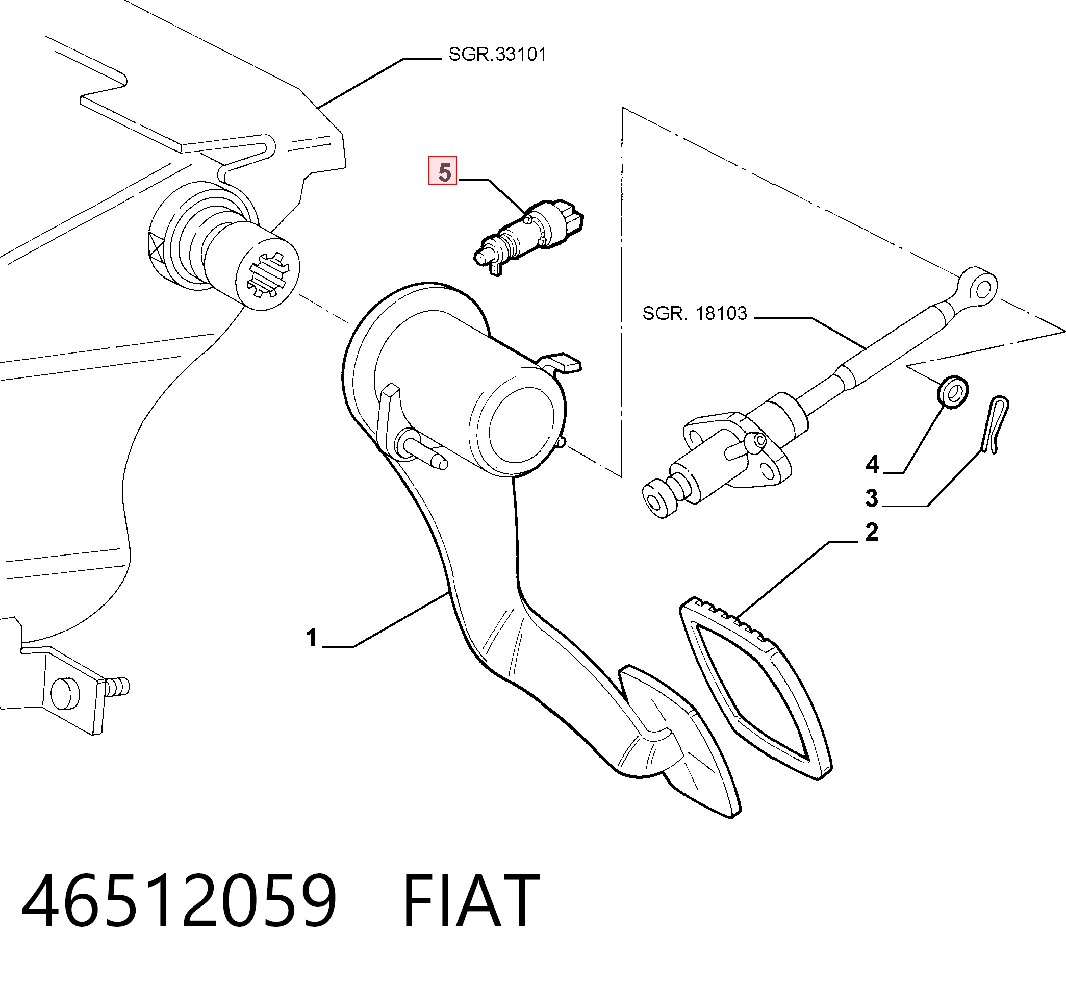 46512059 Fiat/Alfa/Lancia