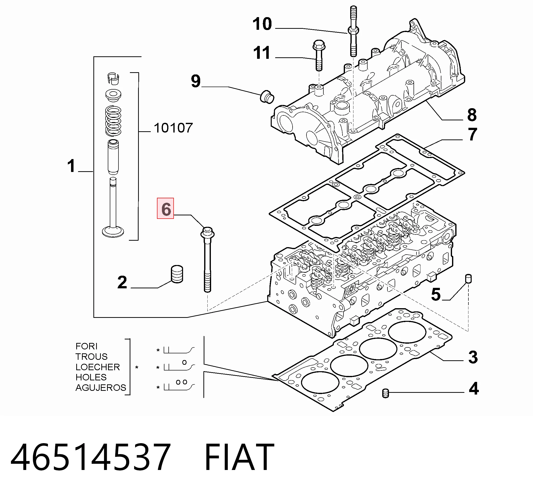 46514537 Fiat/Alfa/Lancia