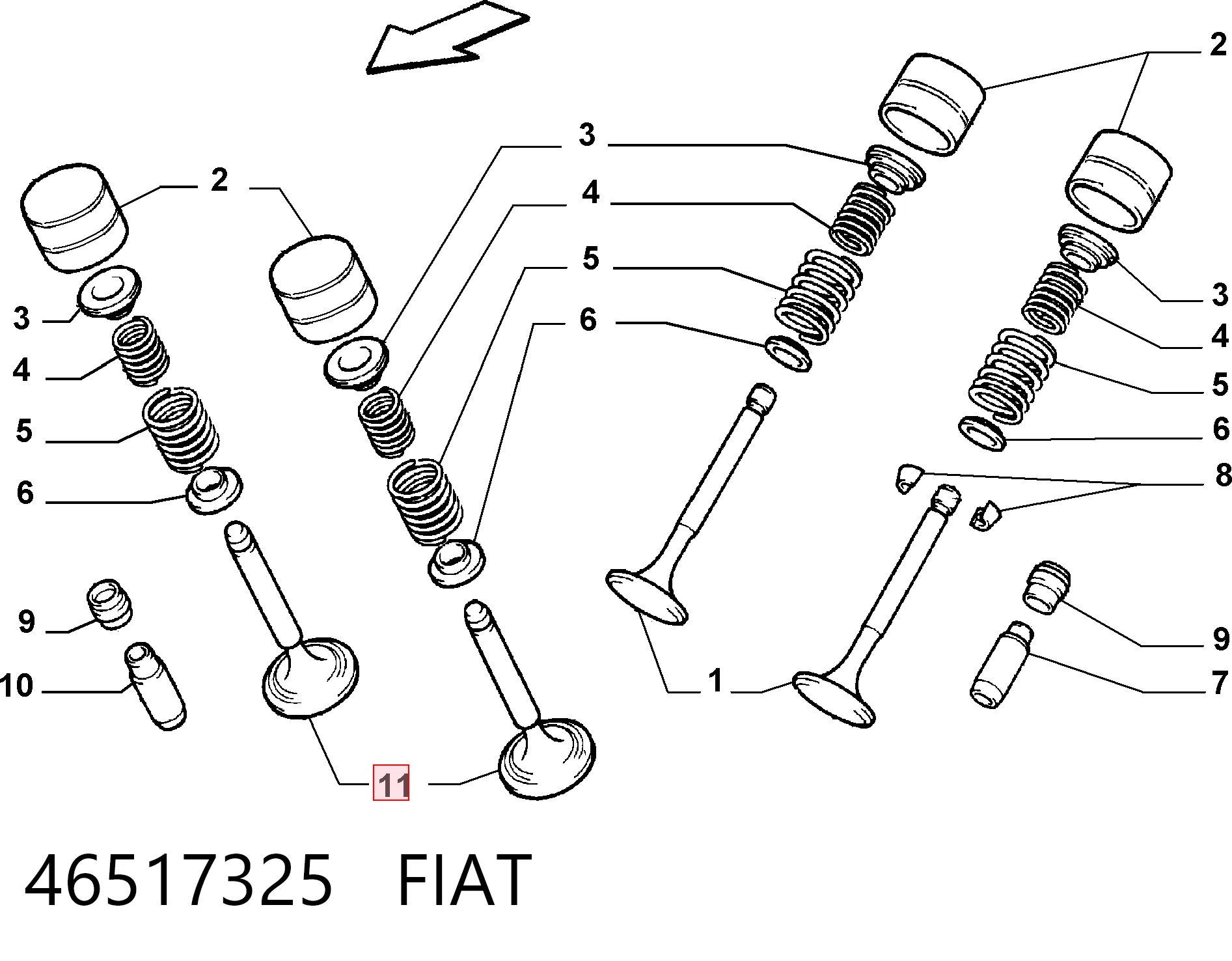 46517325 Fiat/Alfa/Lancia