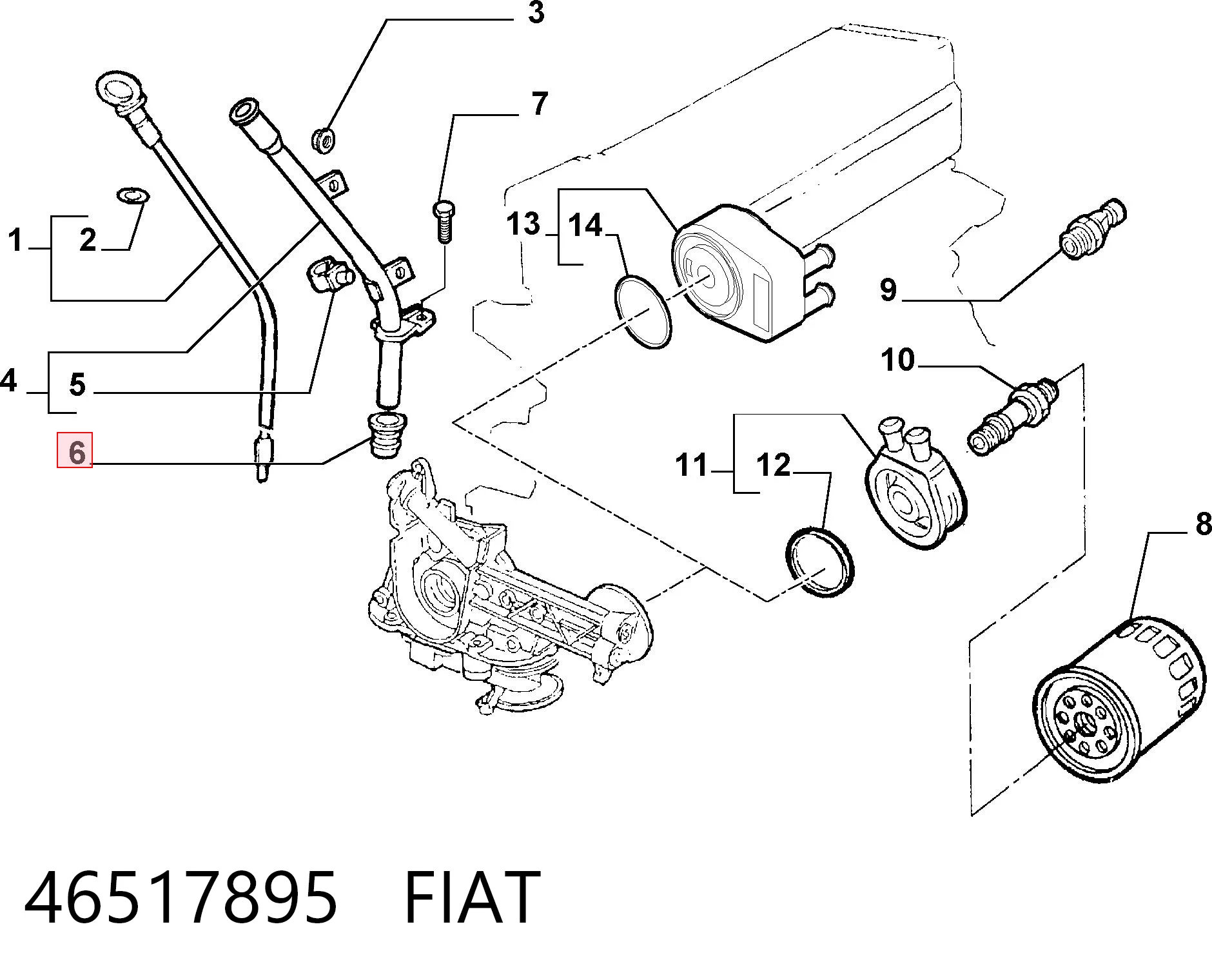 46517895 Fiat/Alfa/Lancia
