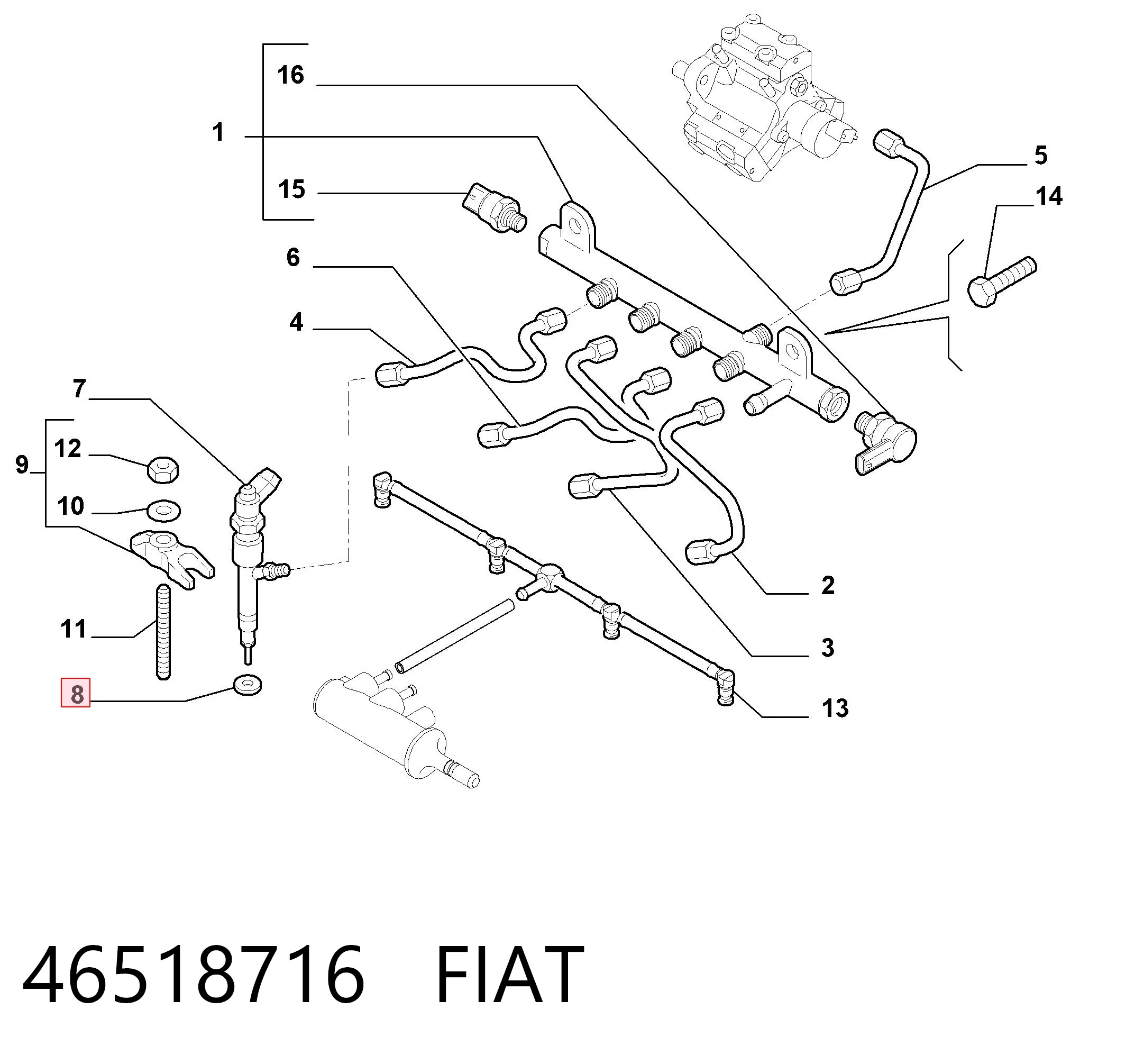 46518716 Fiat/Alfa/Lancia
