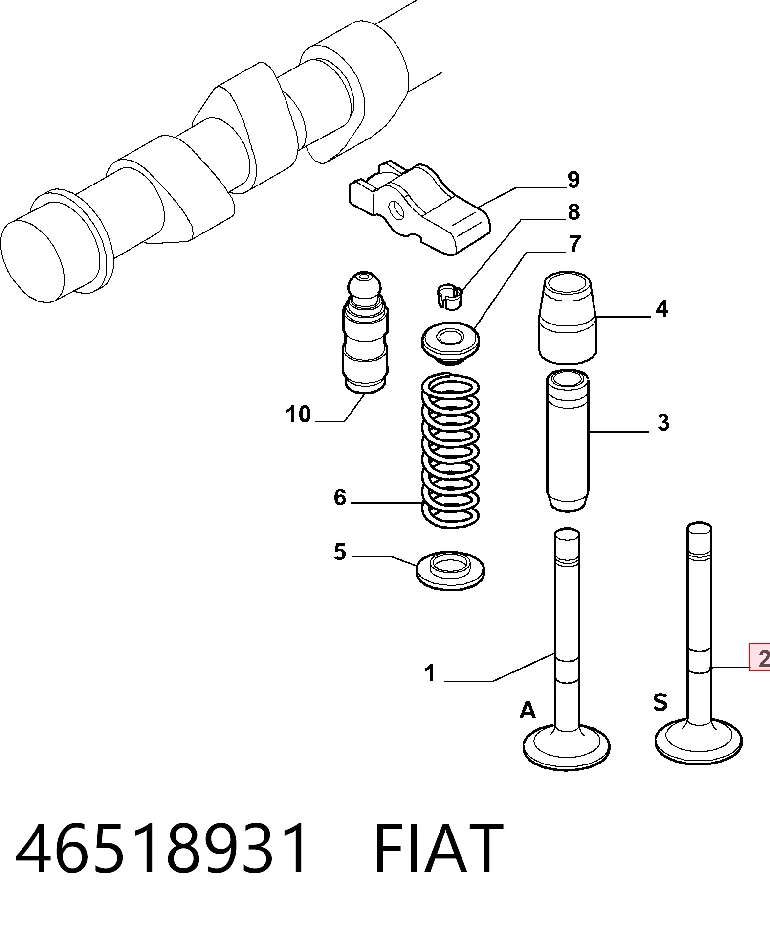 46518931 Fiat/Alfa/Lancia