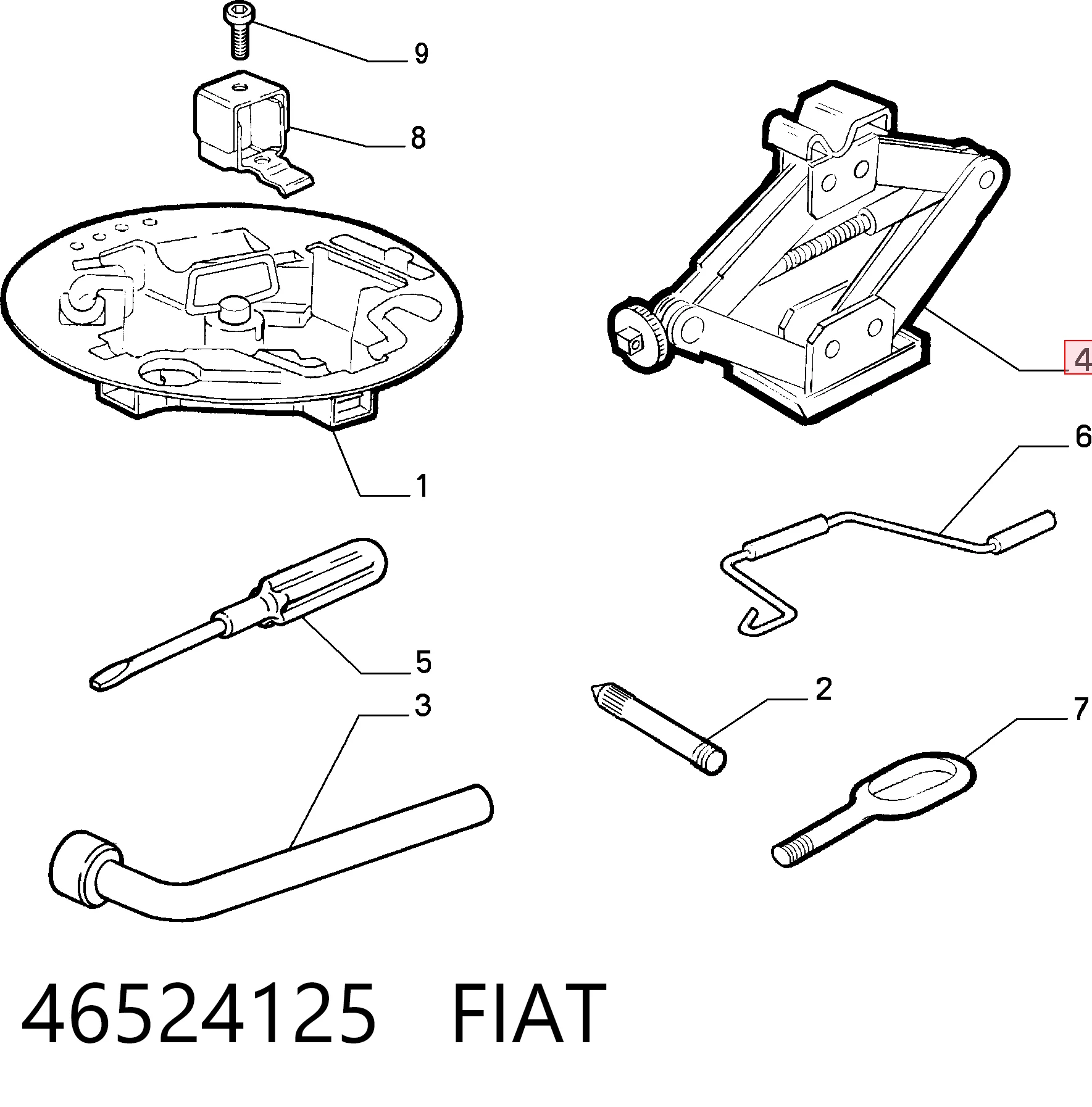 Gato 46522290 Chrysler