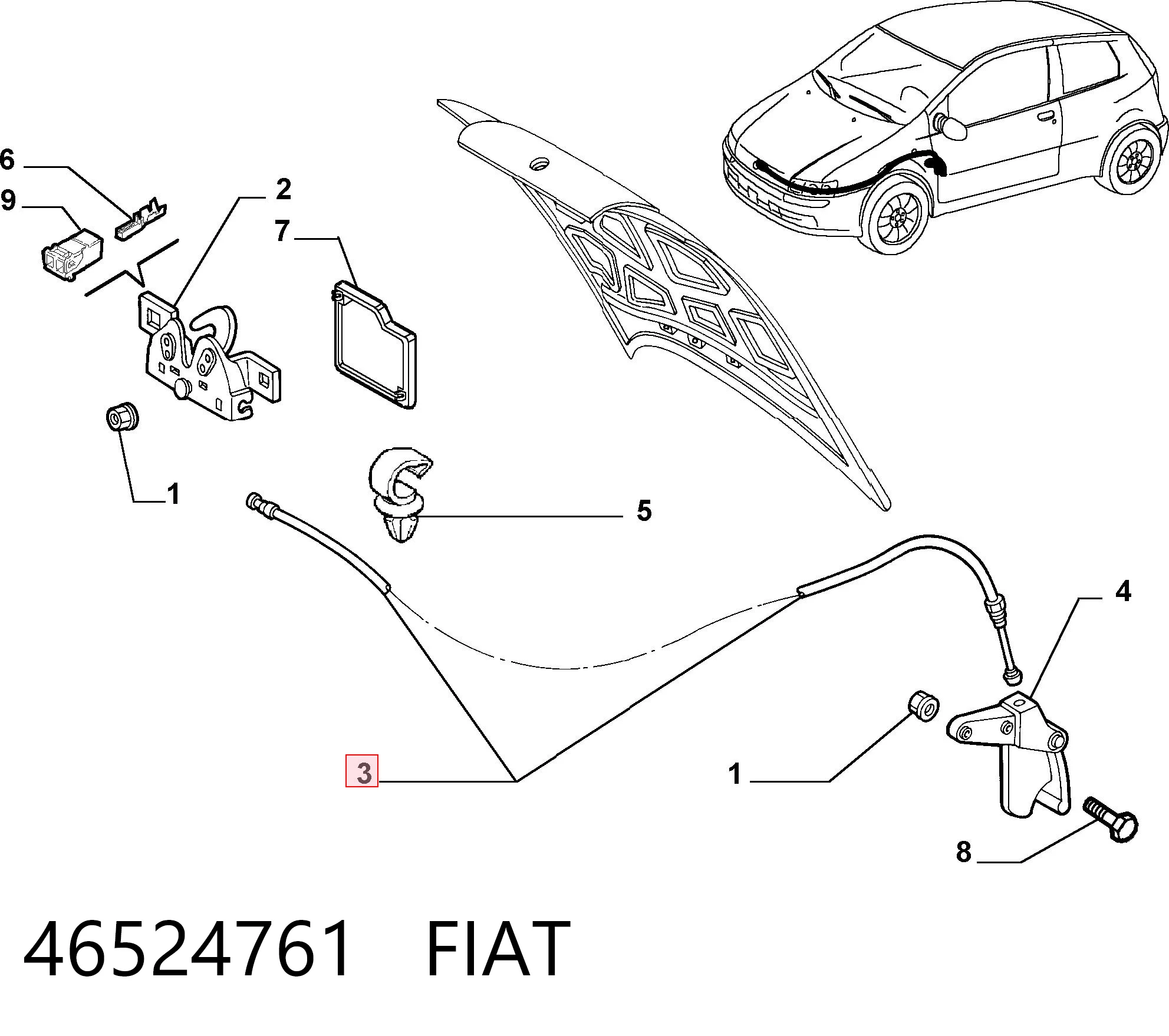 46524761 Fiat/Alfa/Lancia