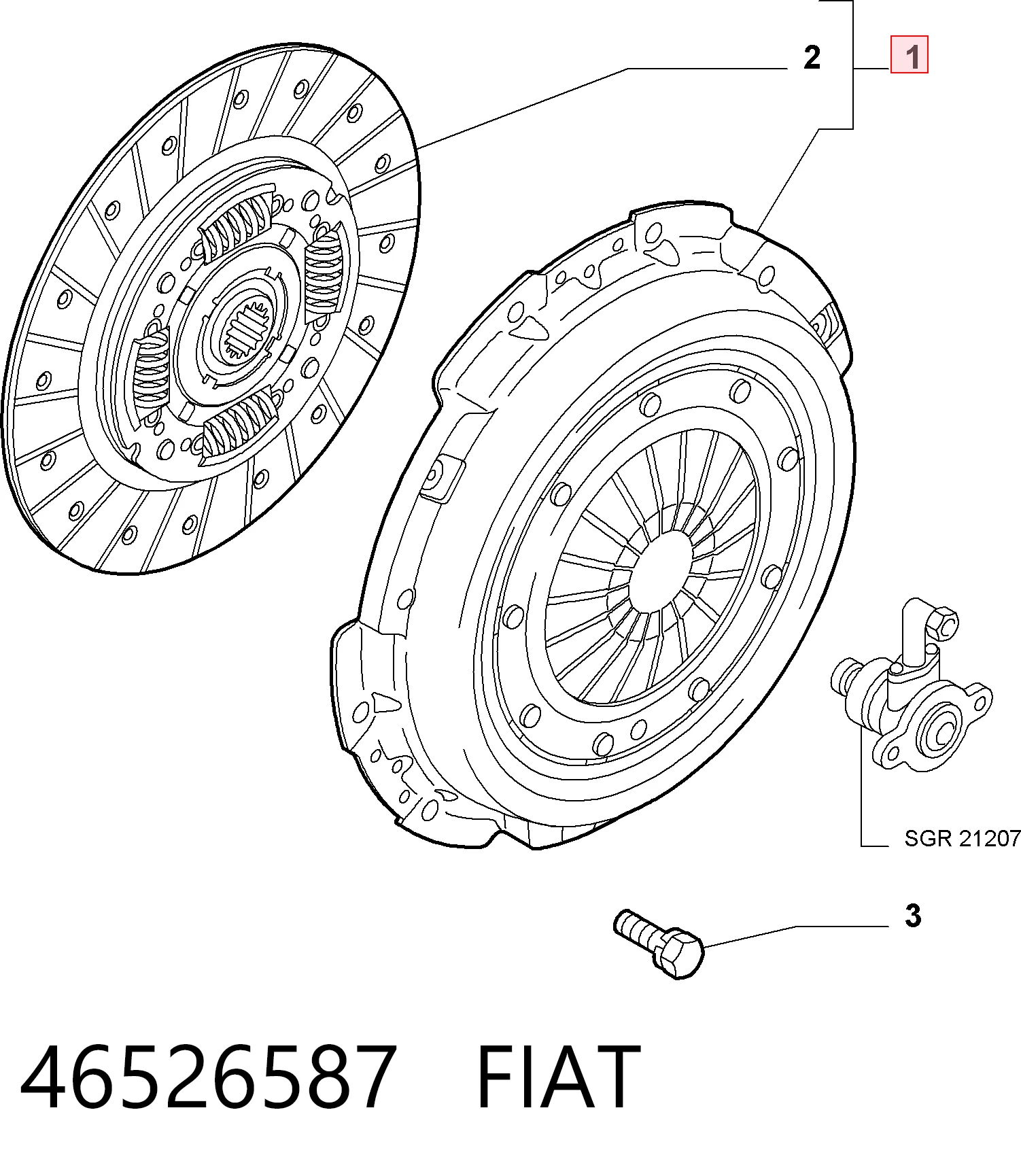 46526587 Fiat/Alfa/Lancia