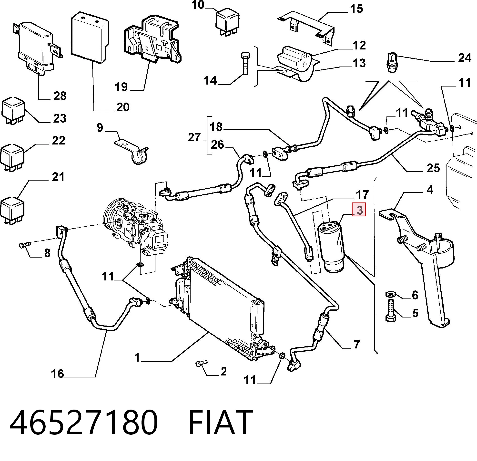 46527180 Fiat/Alfa/Lancia