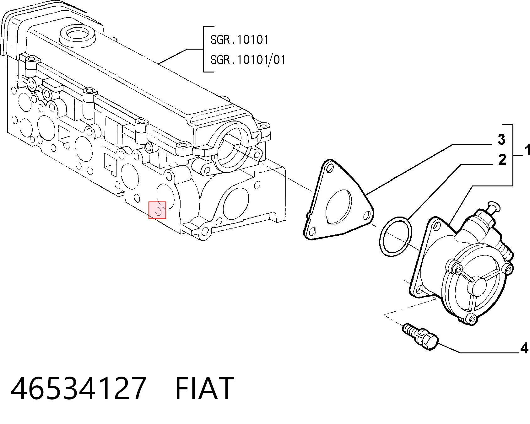 Comprar Bomba de vacío Fiat Stilo  192