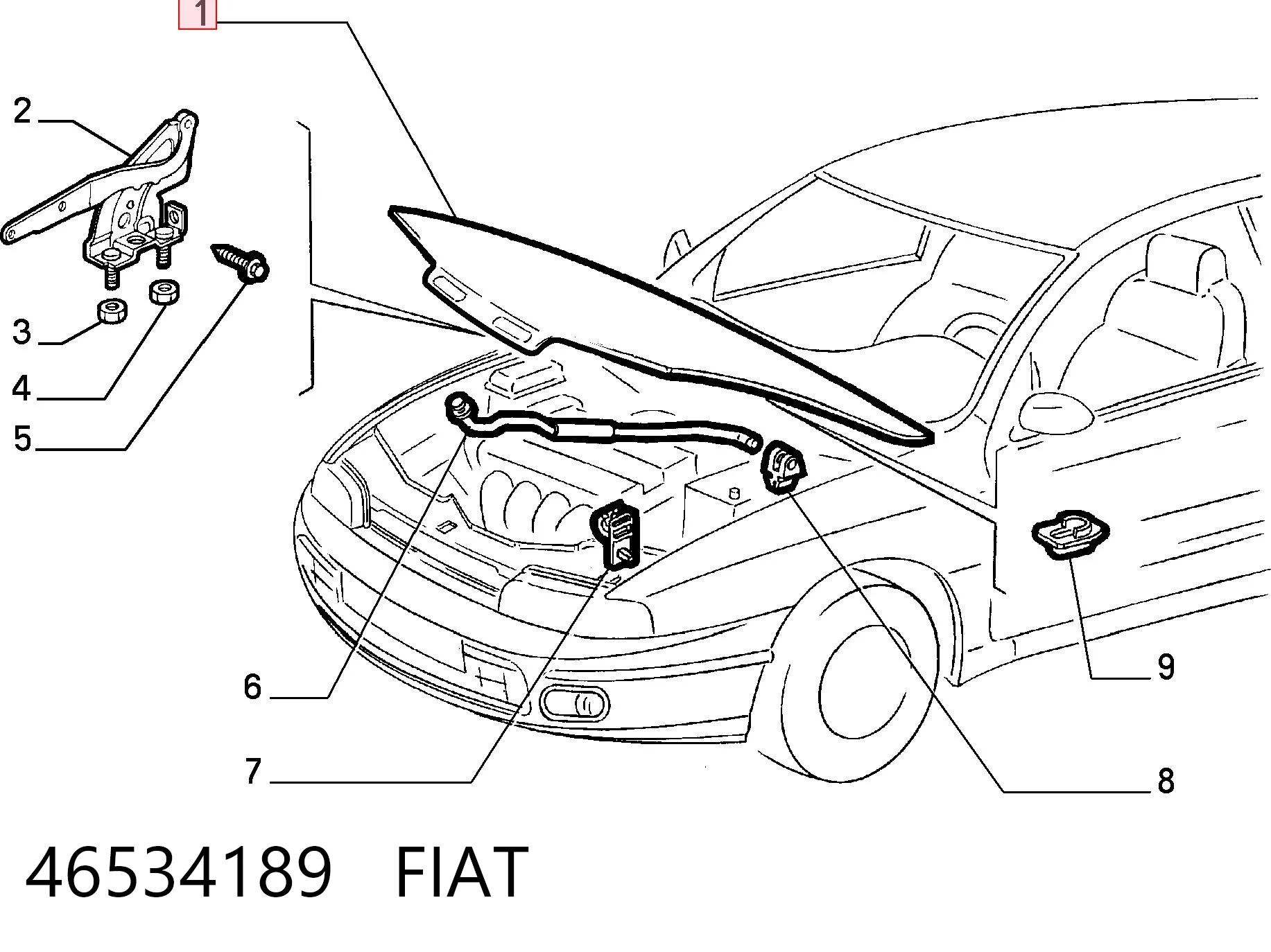 Comprar Capó Fiat Brava  182