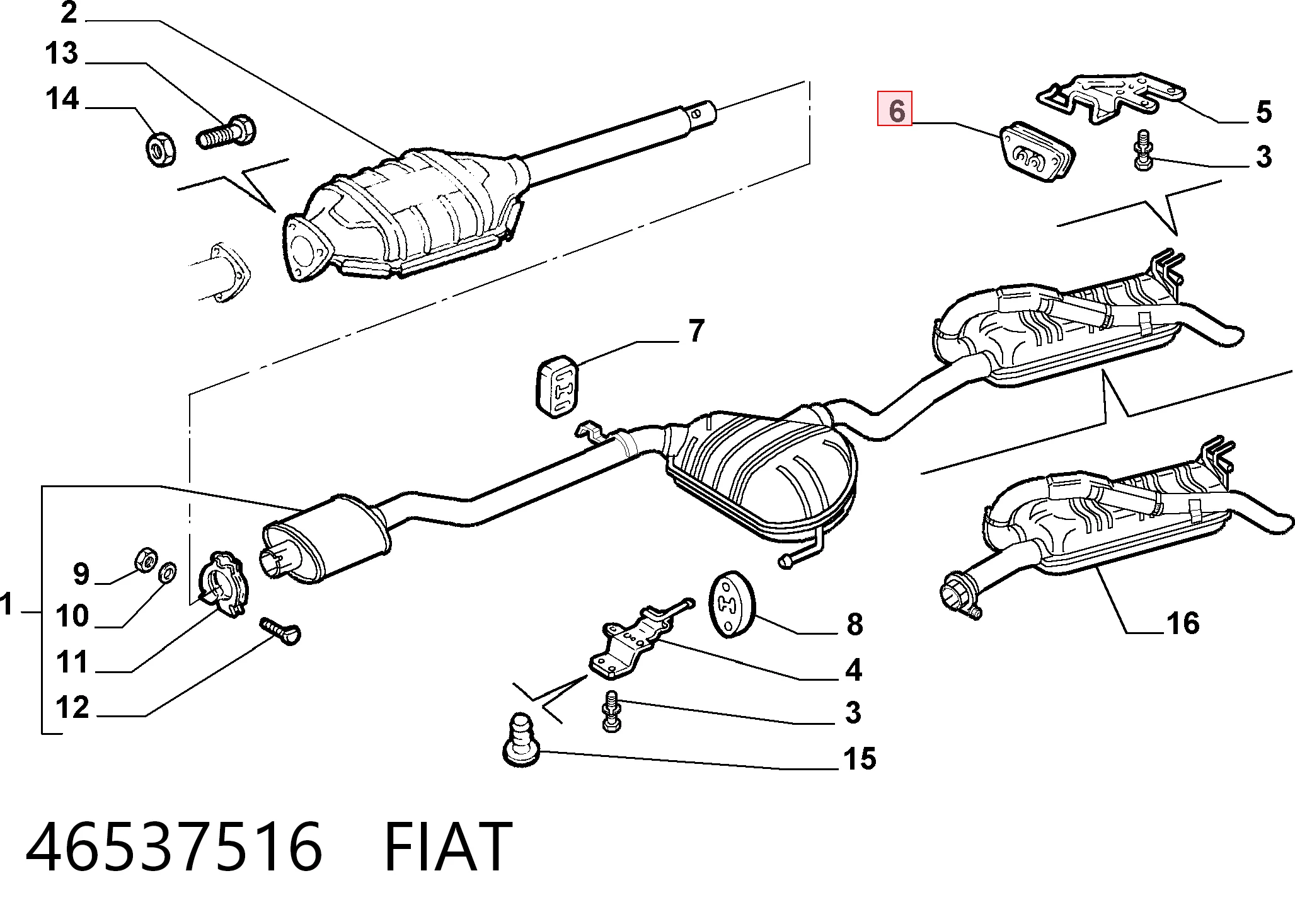 46537516 Fiat/Alfa/Lancia