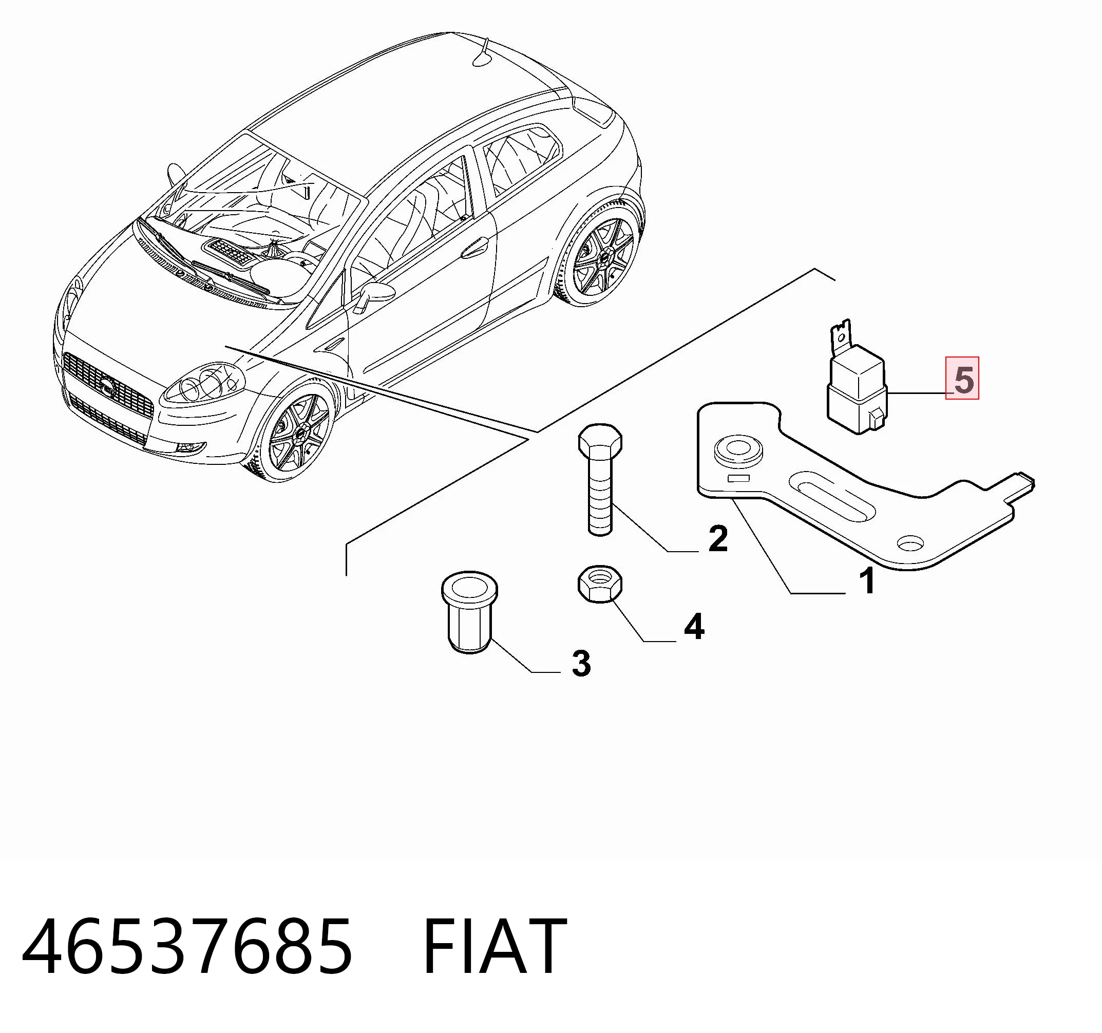 46537685 Fiat/Alfa/Lancia
