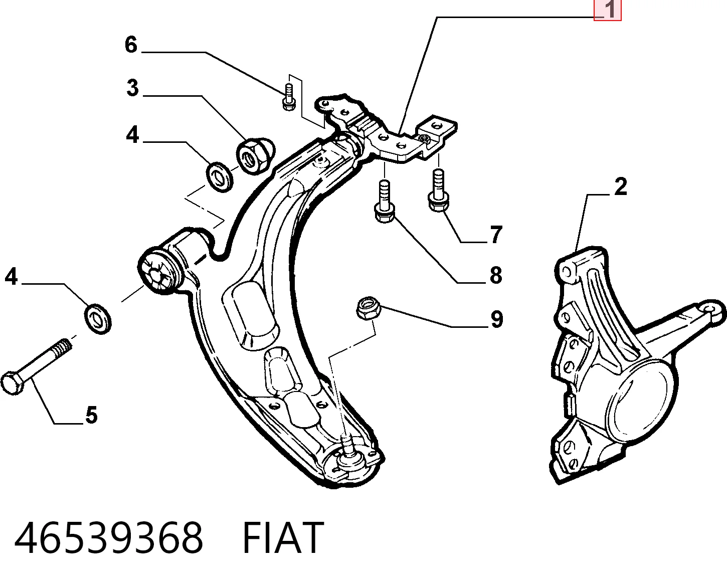 46539368 Fiat/Alfa/Lancia