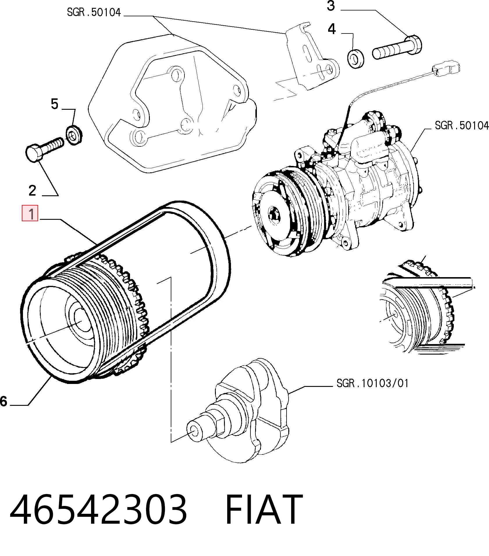 Comprar Correa trapezoidal Passat  3B3