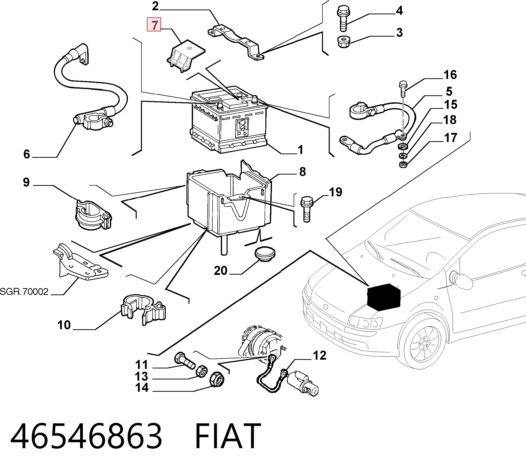 46546863 Fiat/Alfa/Lancia