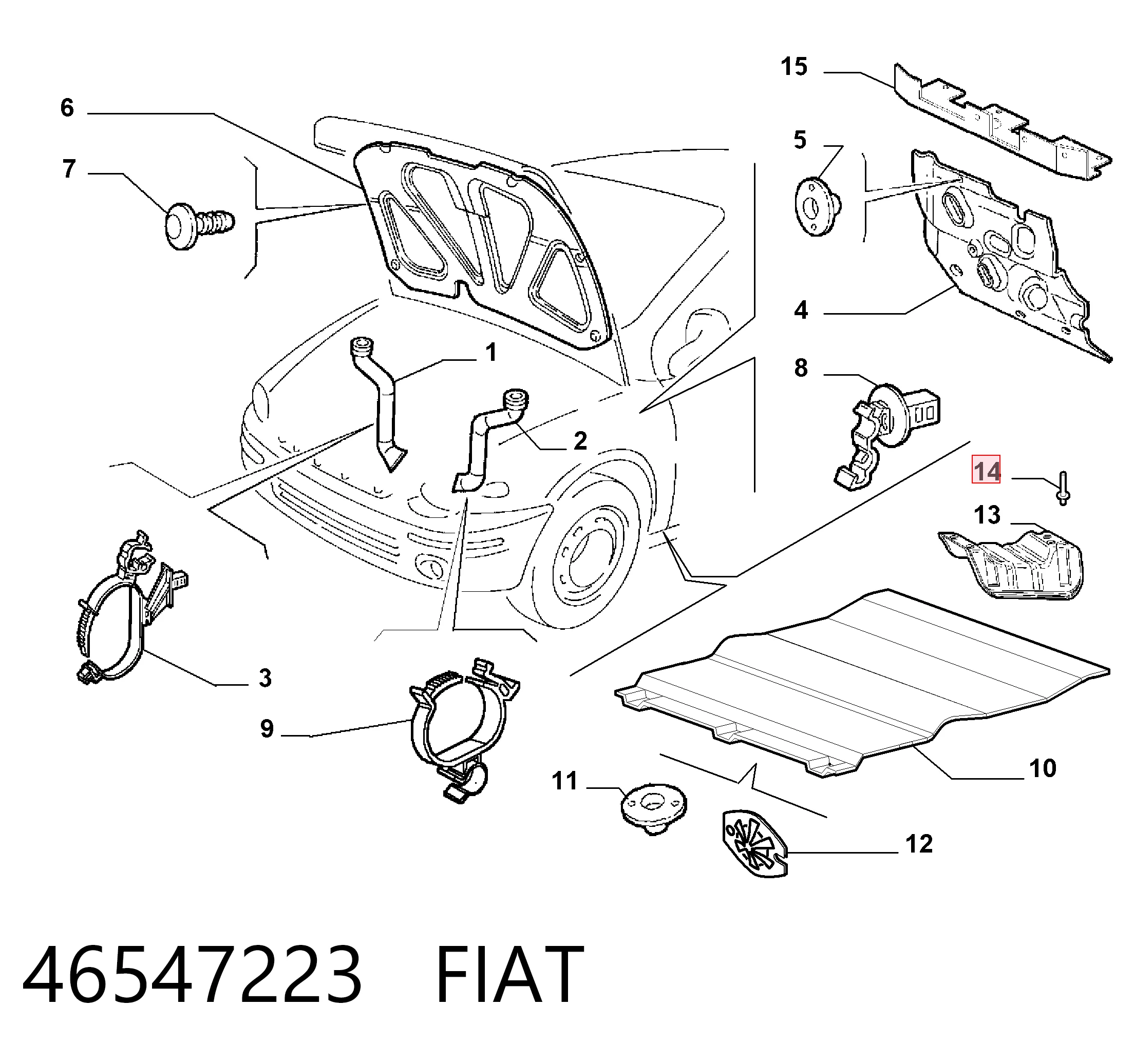 46547223 Fiat/Alfa/Lancia