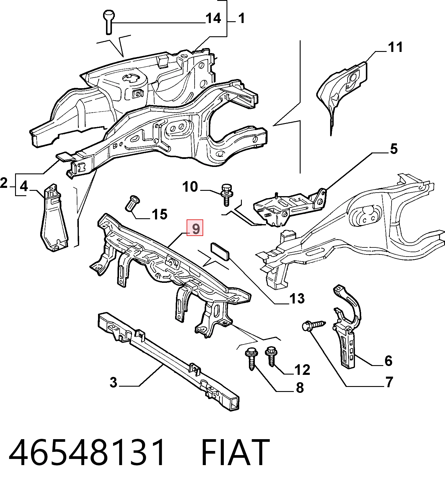 46548131 Fiat/Alfa/Lancia