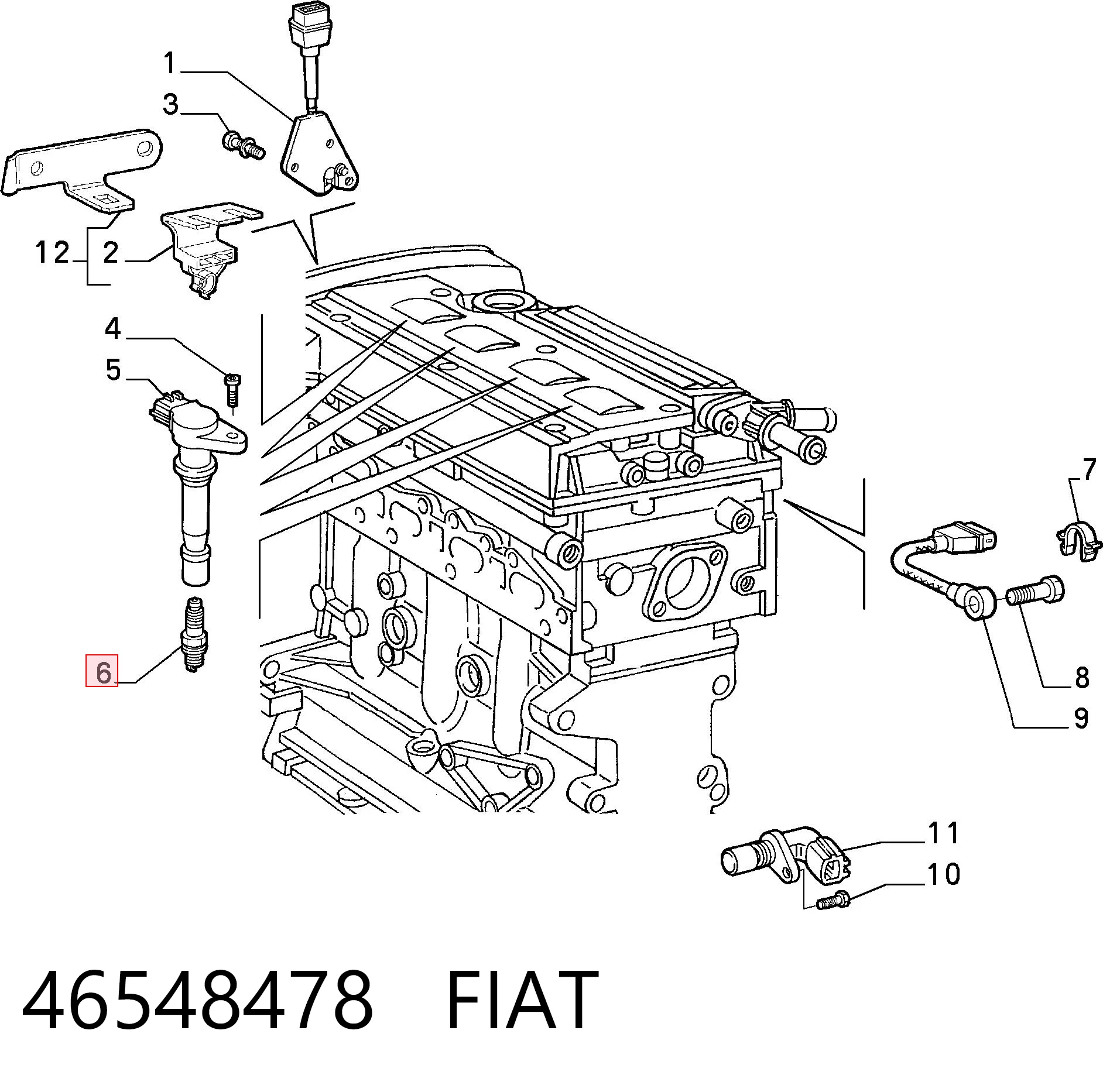 46548478 Fiat/Alfa/Lancia