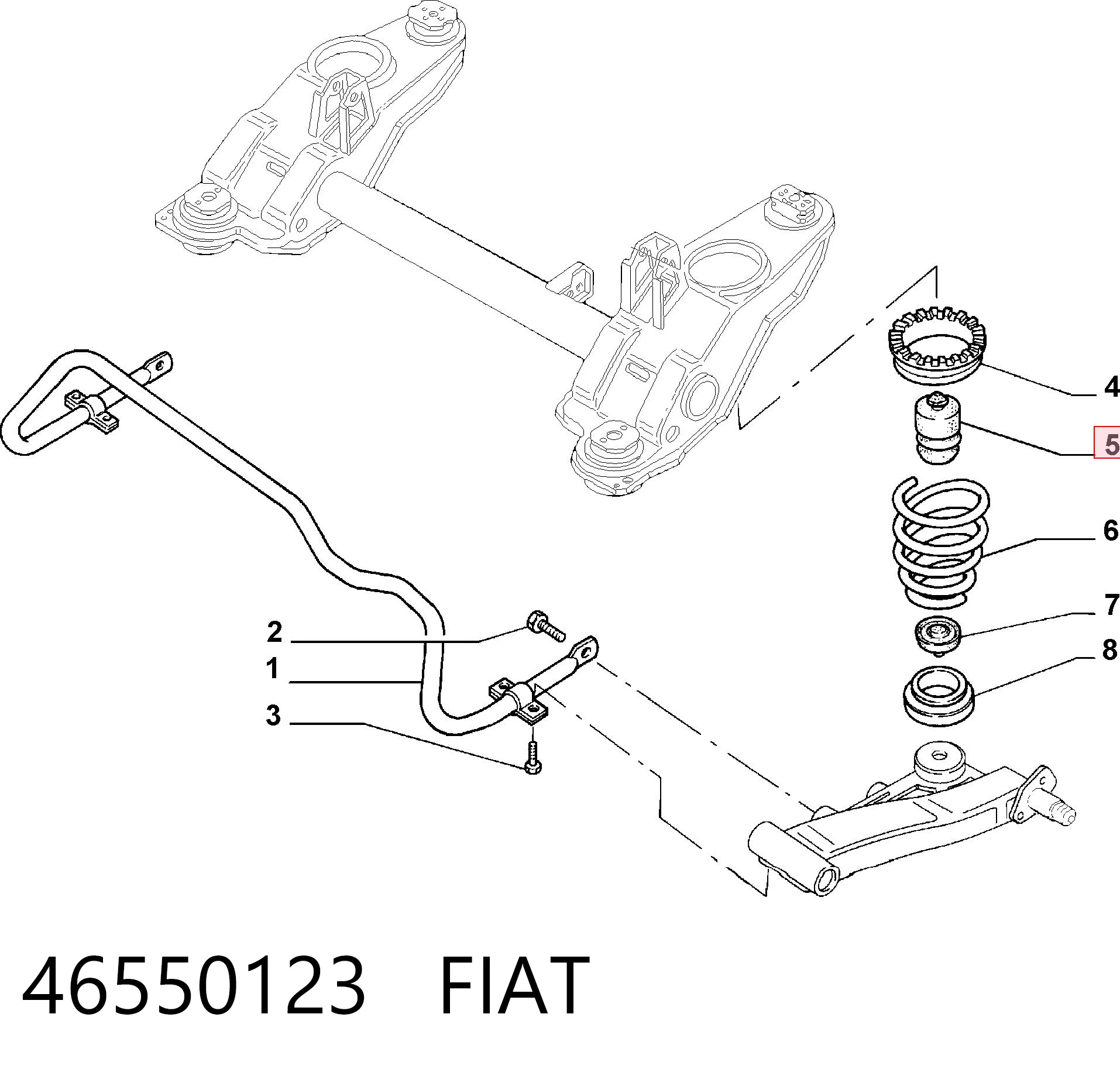 46550123 Fiat/Alfa/Lancia