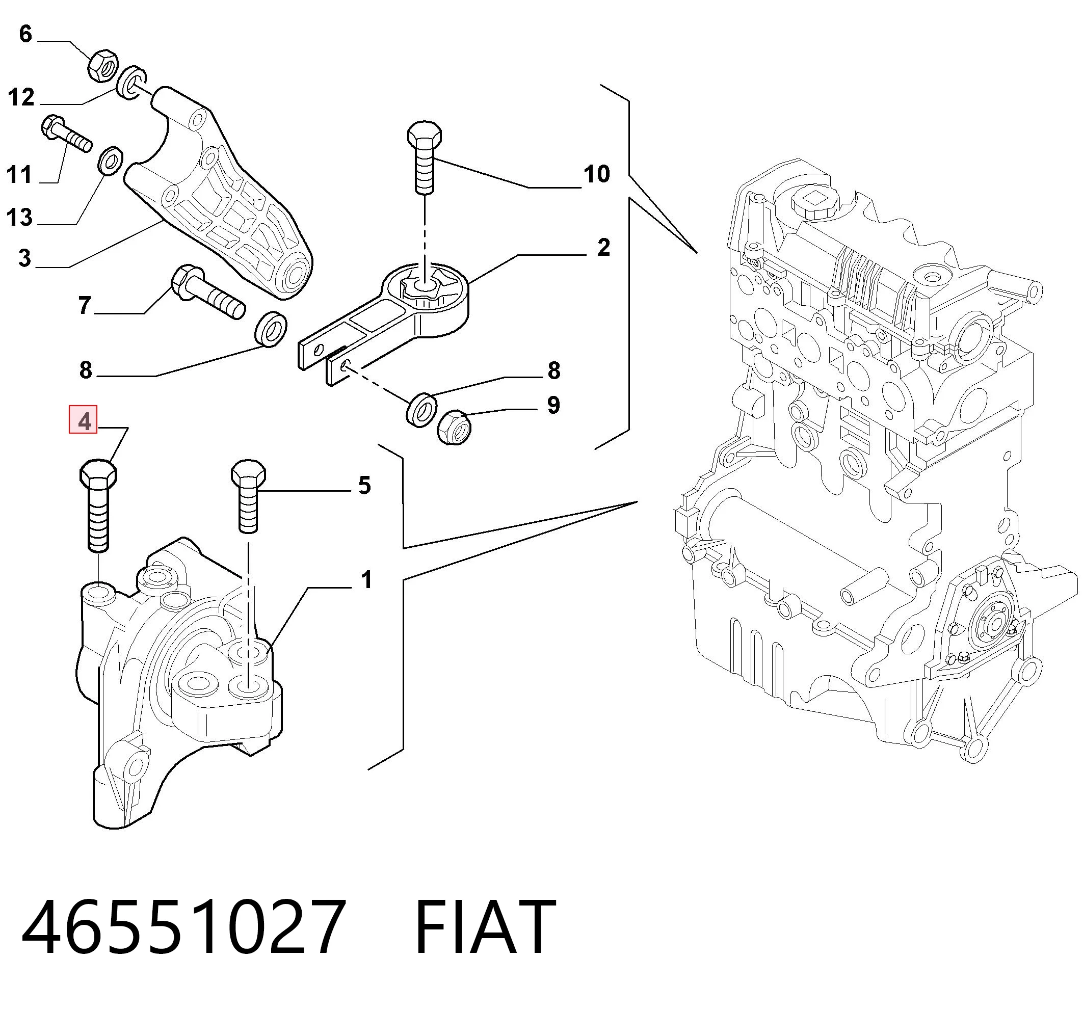 46551027 Fiat/Alfa/Lancia
