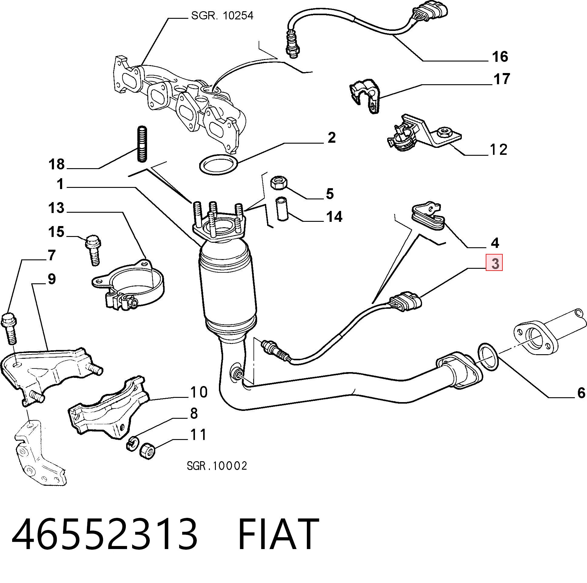 46552313 Fiat/Alfa/Lancia