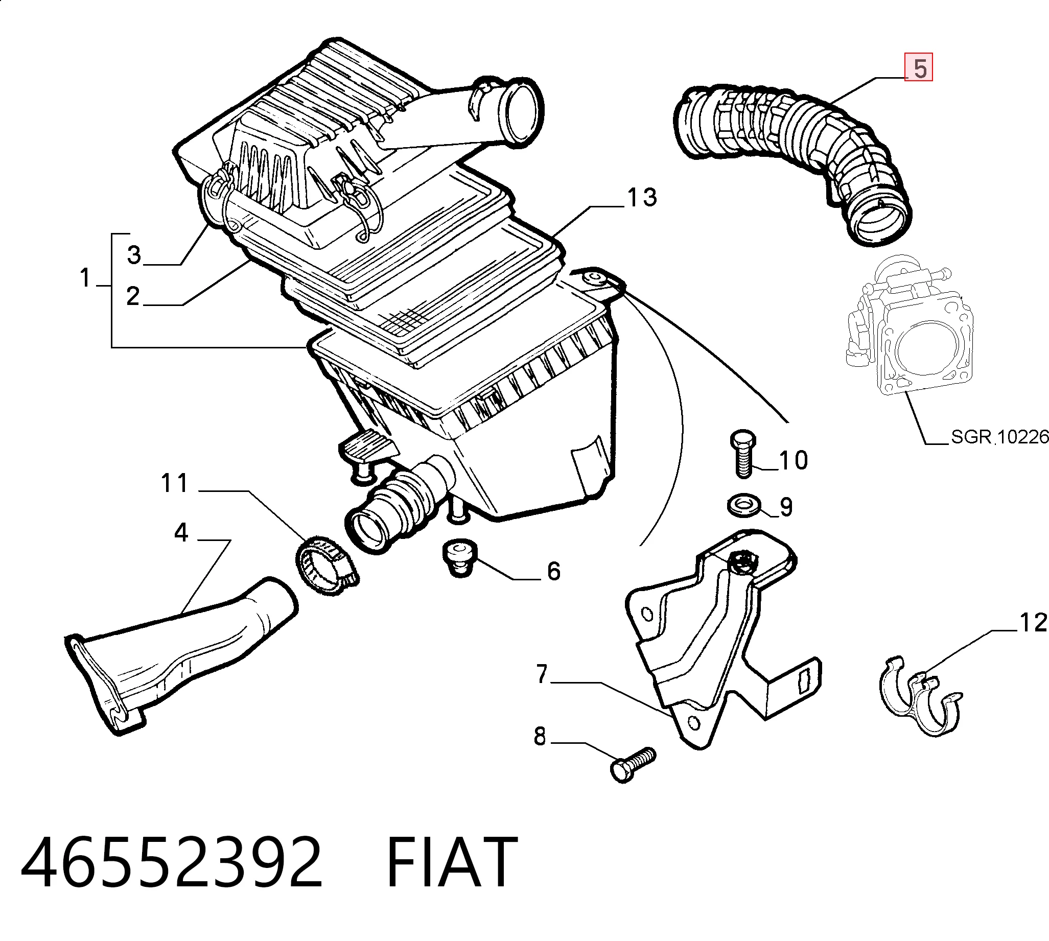 46552392 Fiat/Alfa/Lancia