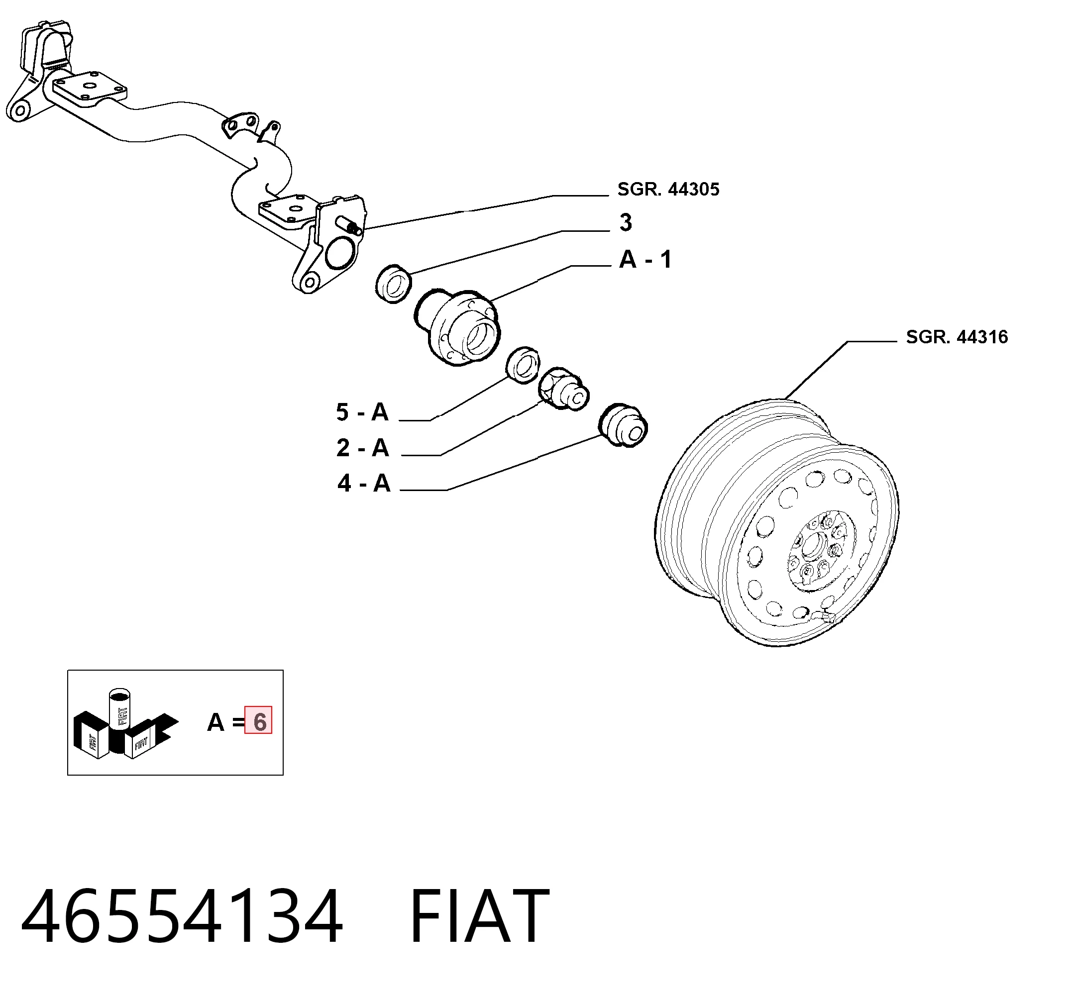 Buje de rueda Fiat Doblo I desde 41,34 €
