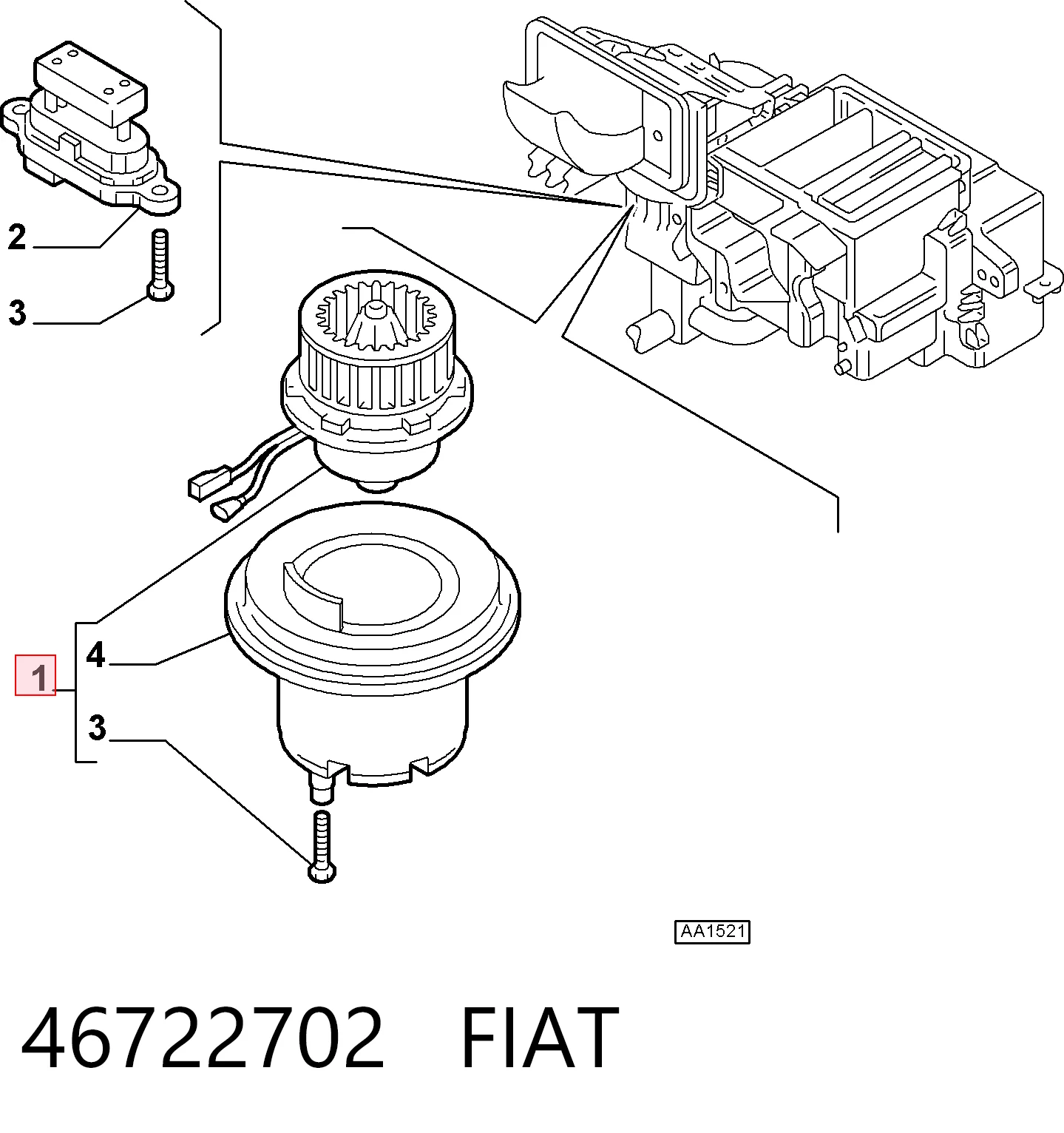 46722702 Fiat/Alfa/Lancia