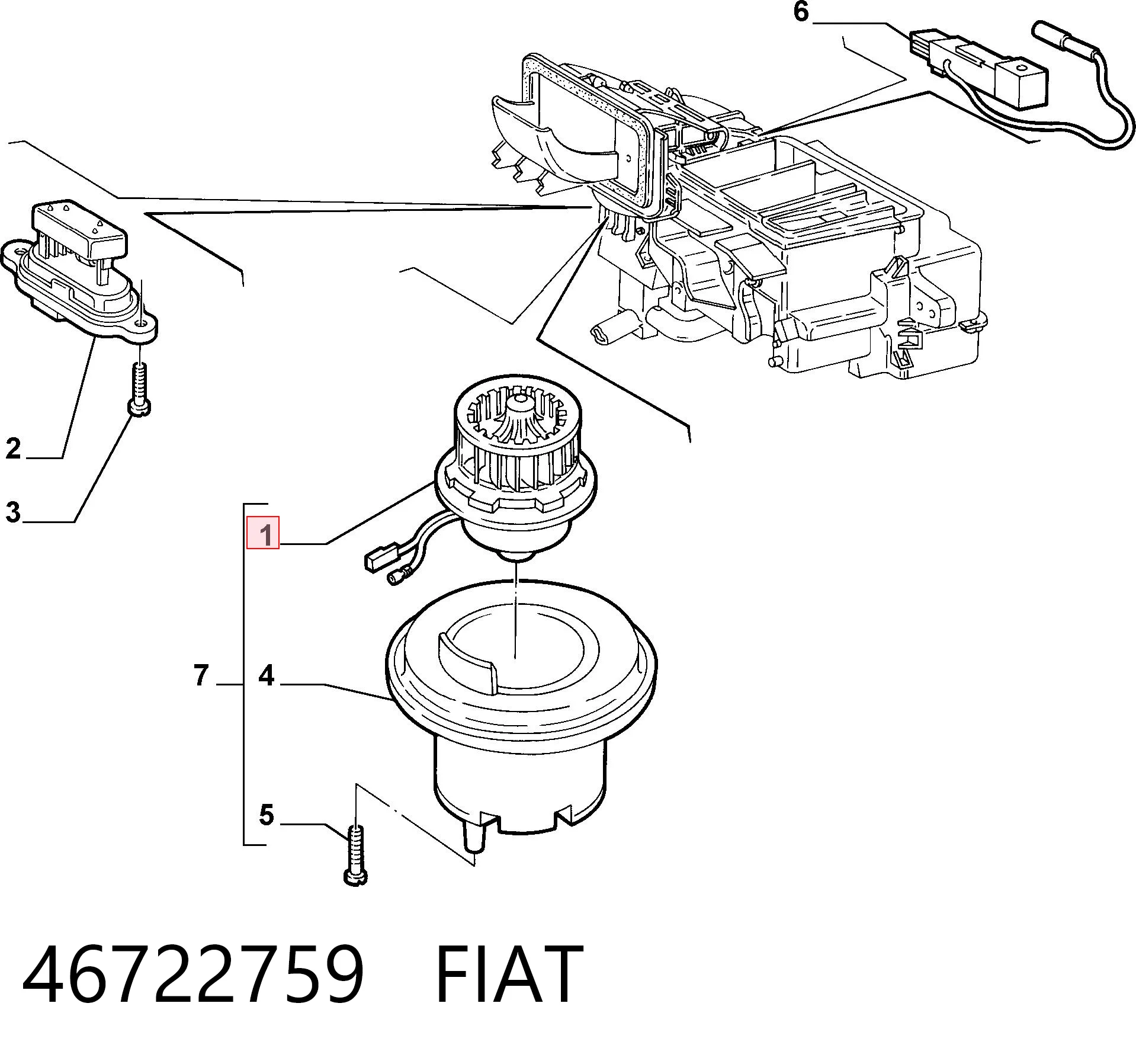 46722759 Fiat/Alfa/Lancia