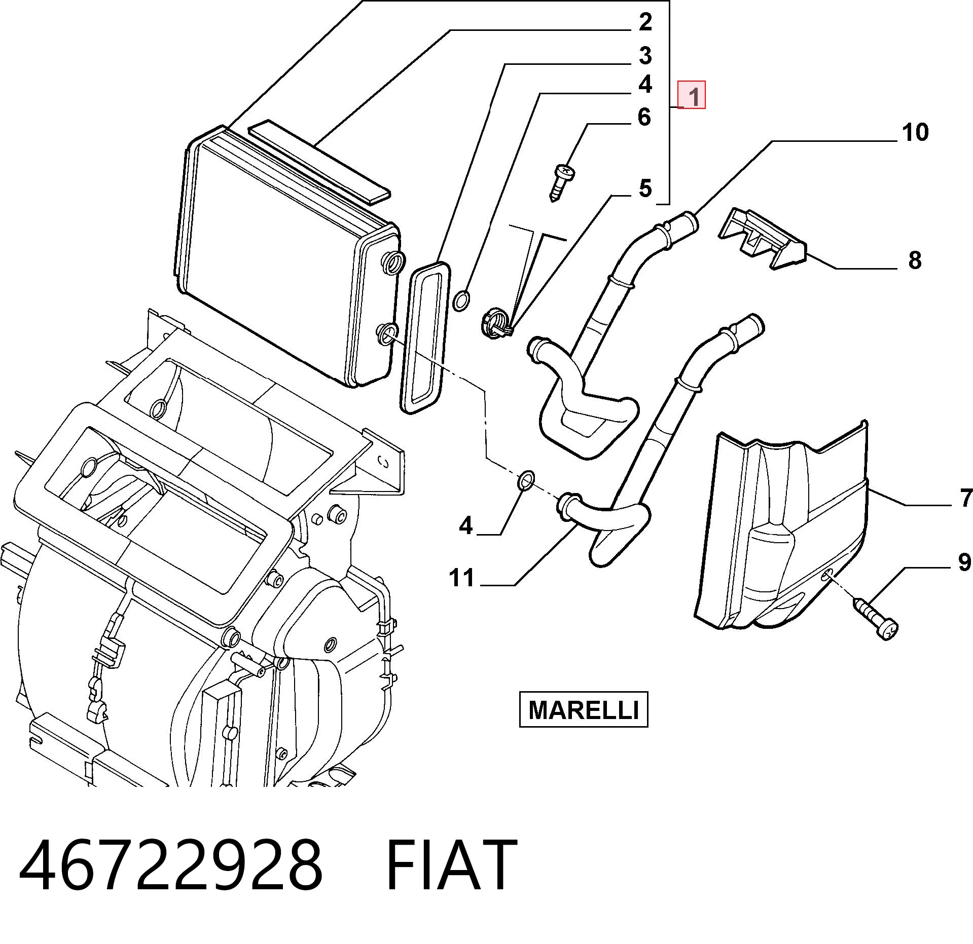 46722928 Fiat/Alfa/Lancia