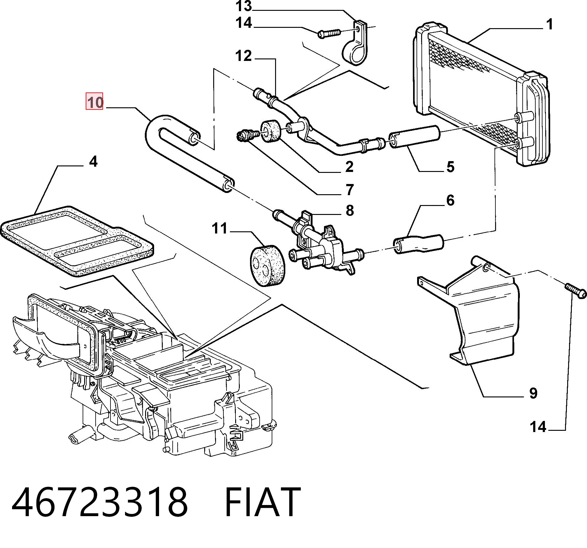 46723318 Fiat/Alfa/Lancia