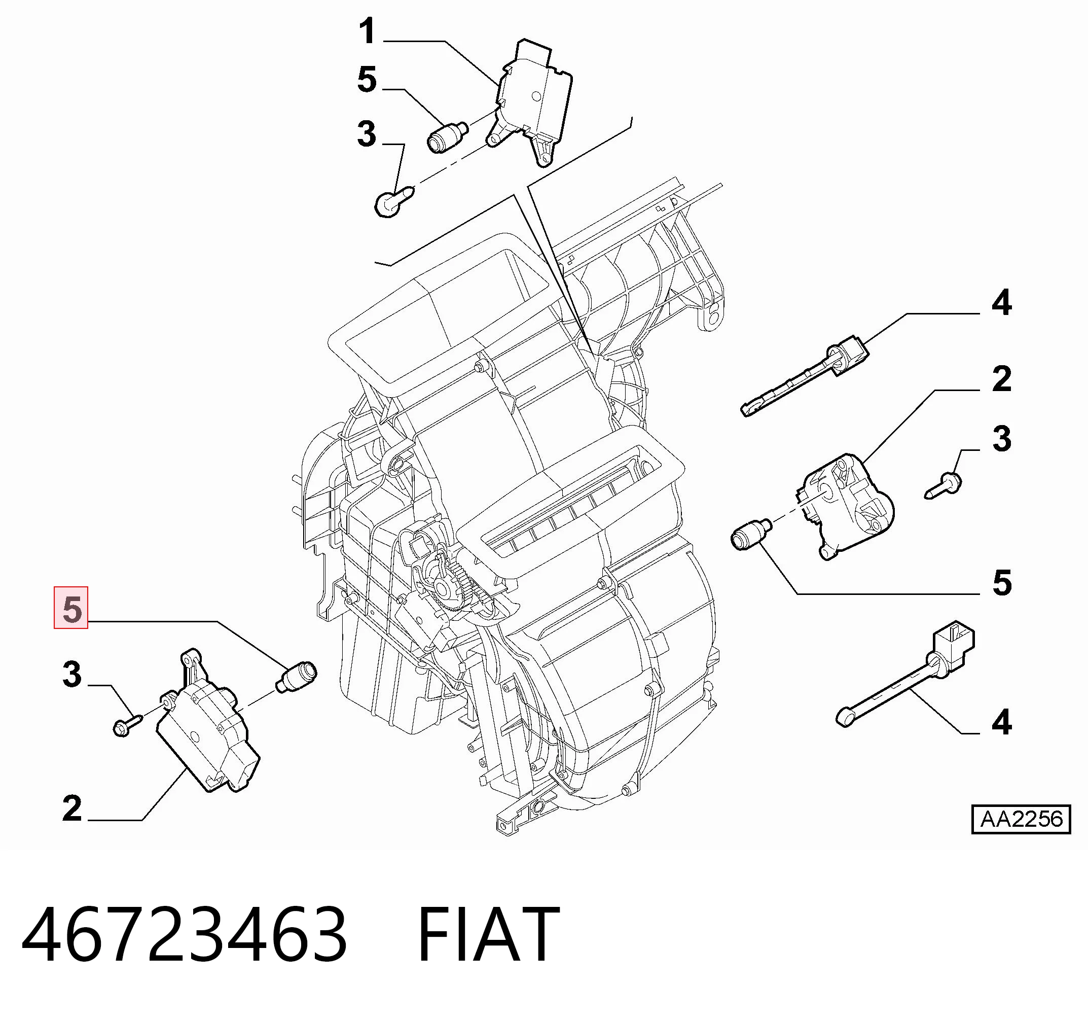 46723463 Fiat/Alfa/Lancia