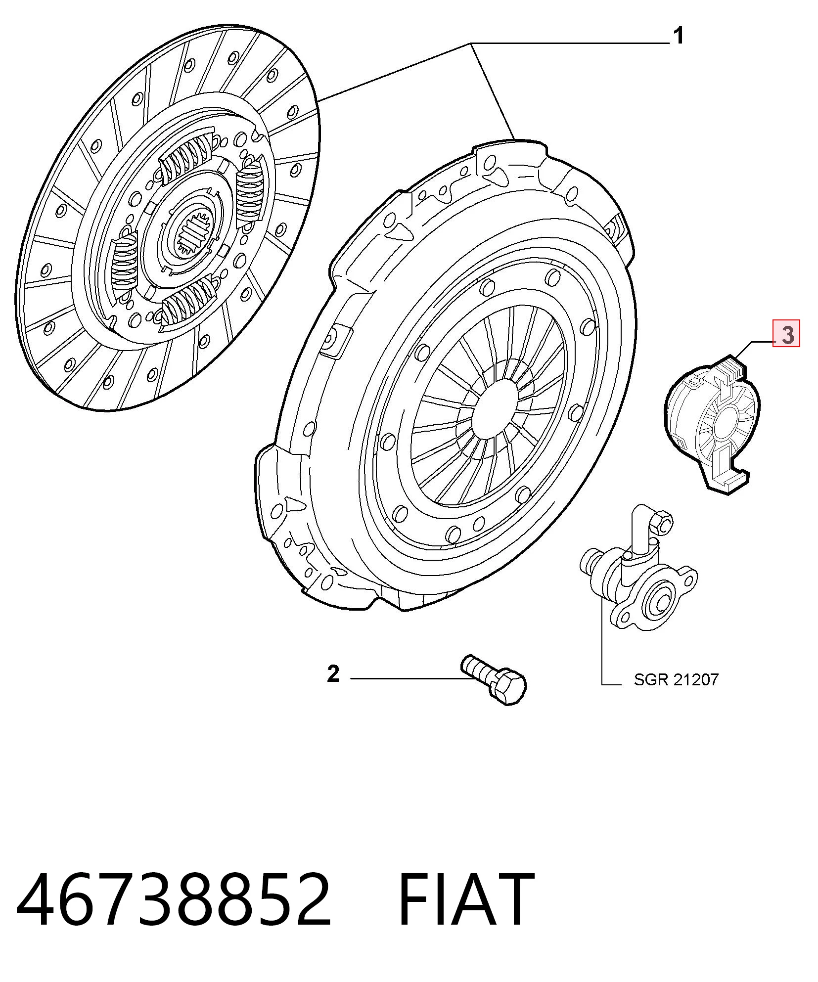 46738852 Fiat/Alfa/Lancia