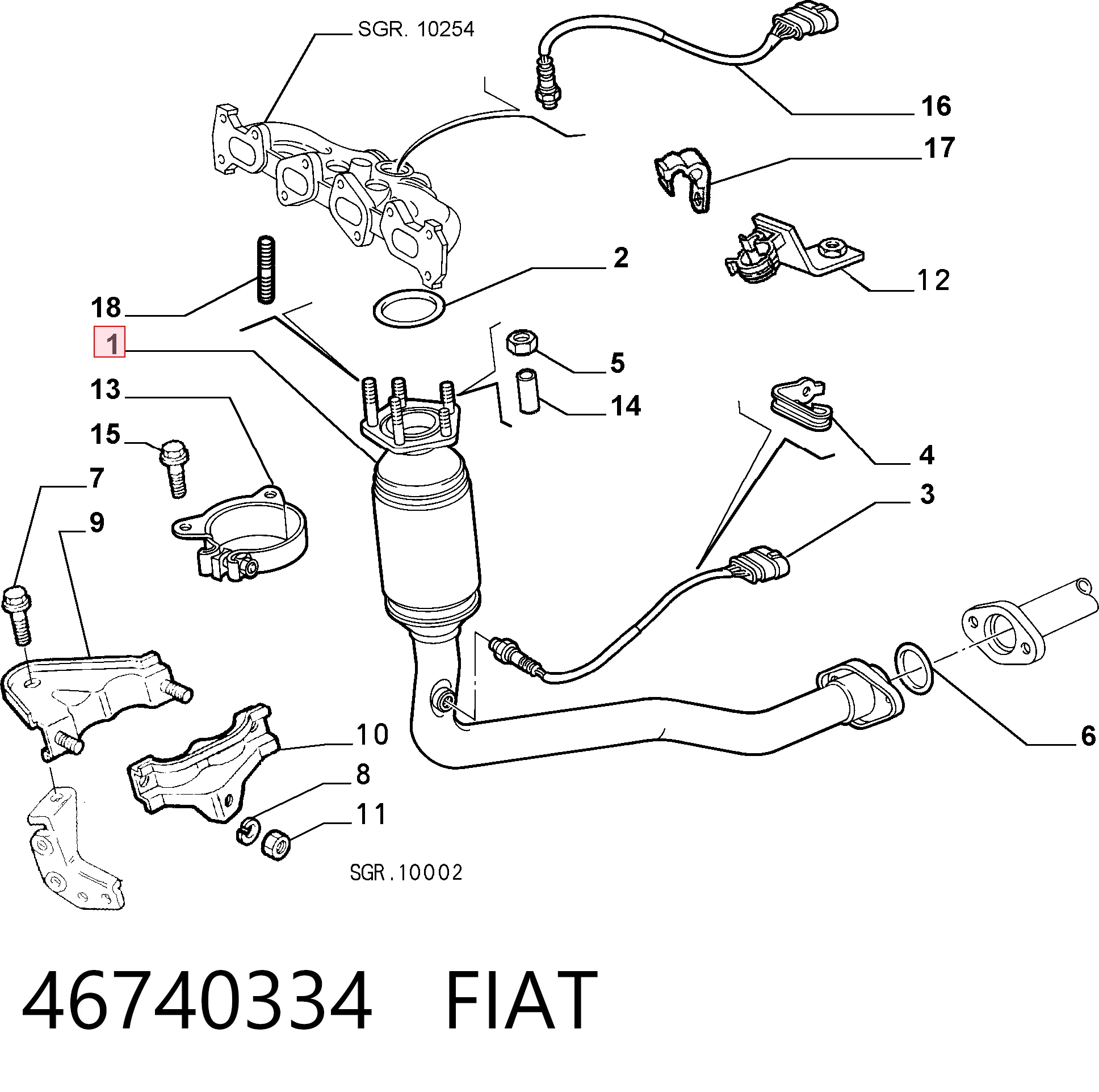 Comprar Catalizador Fiat Brava  182 a bajo precio