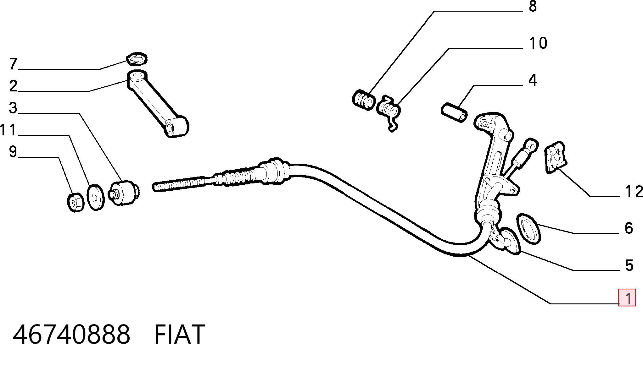 Comprar Cable embrague Palio 178DX