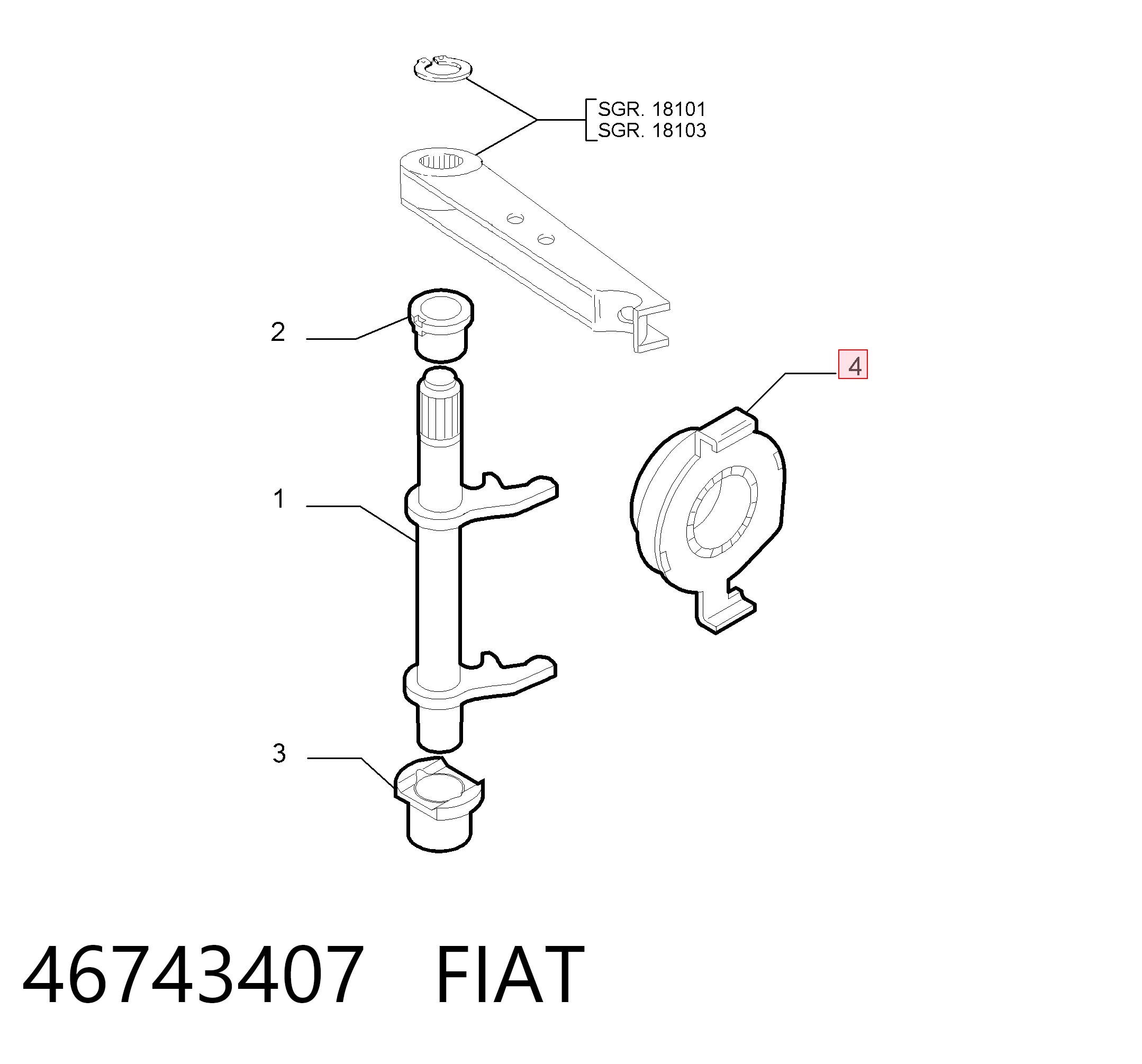 Comprar Cojinete de embrague Fiat Fiorino  225 a bajo precio