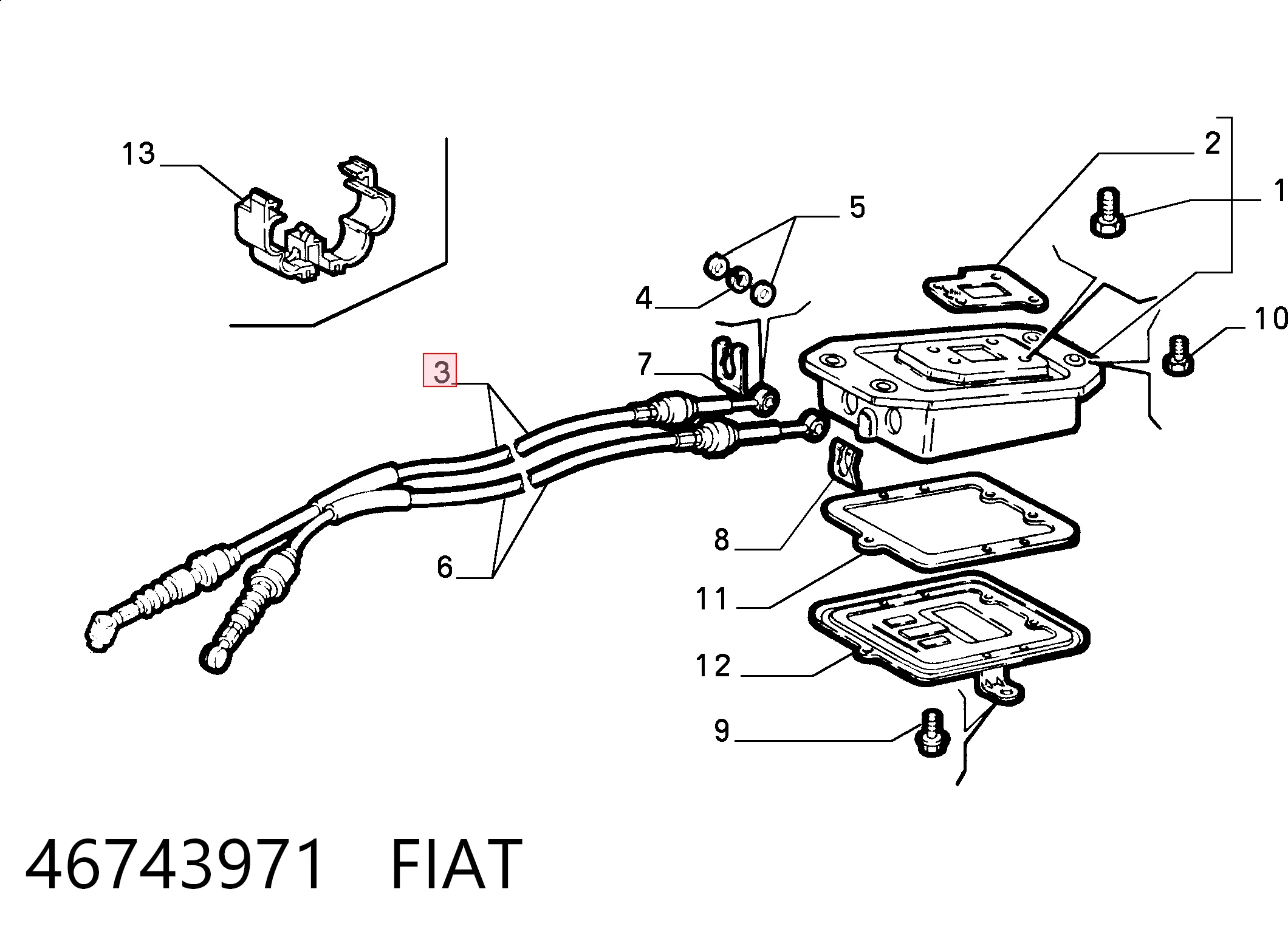 Comprar Cables de caja de cambios Fiat Palio  178DX