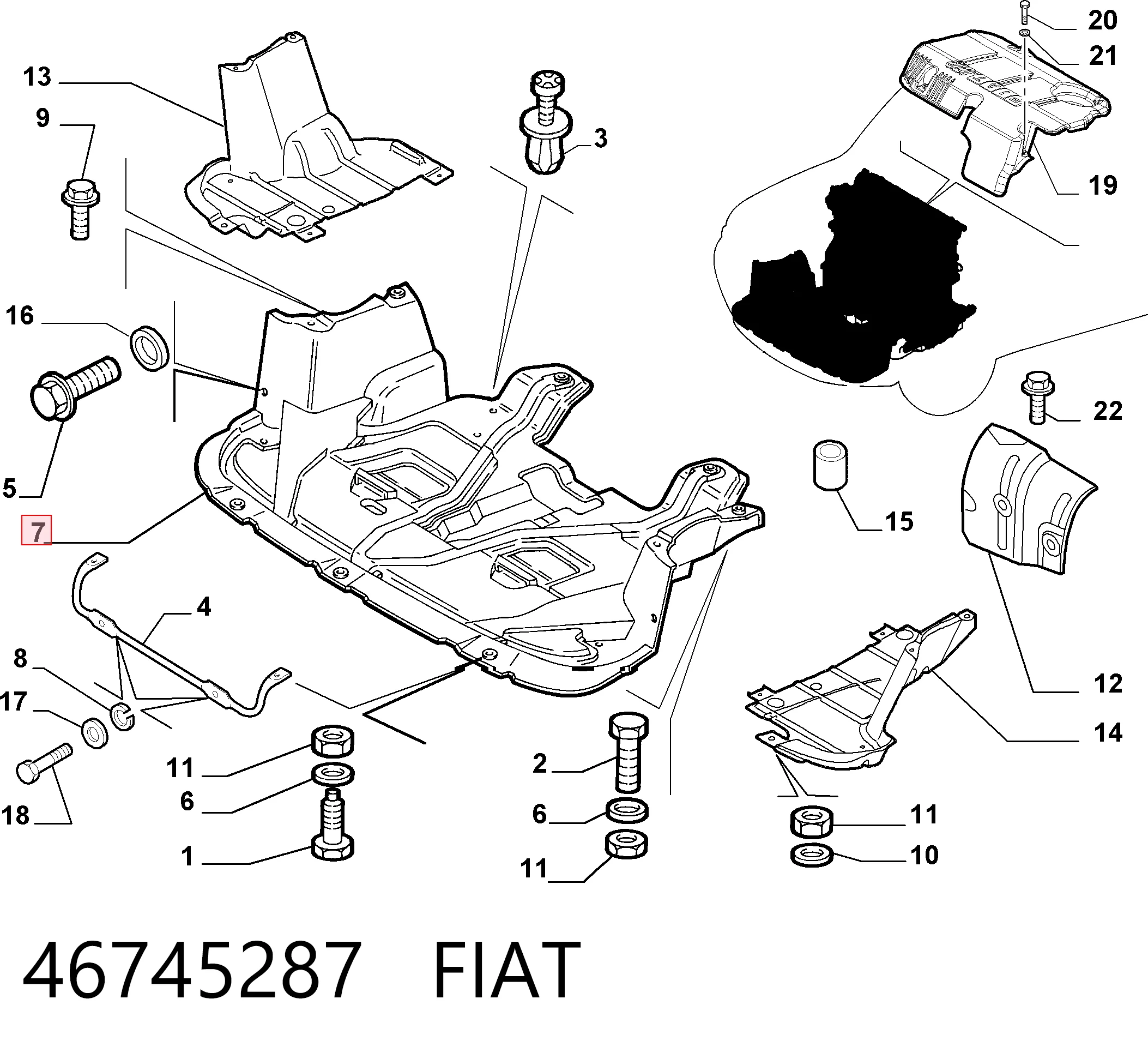 46745287 Fiat/Alfa/Lancia