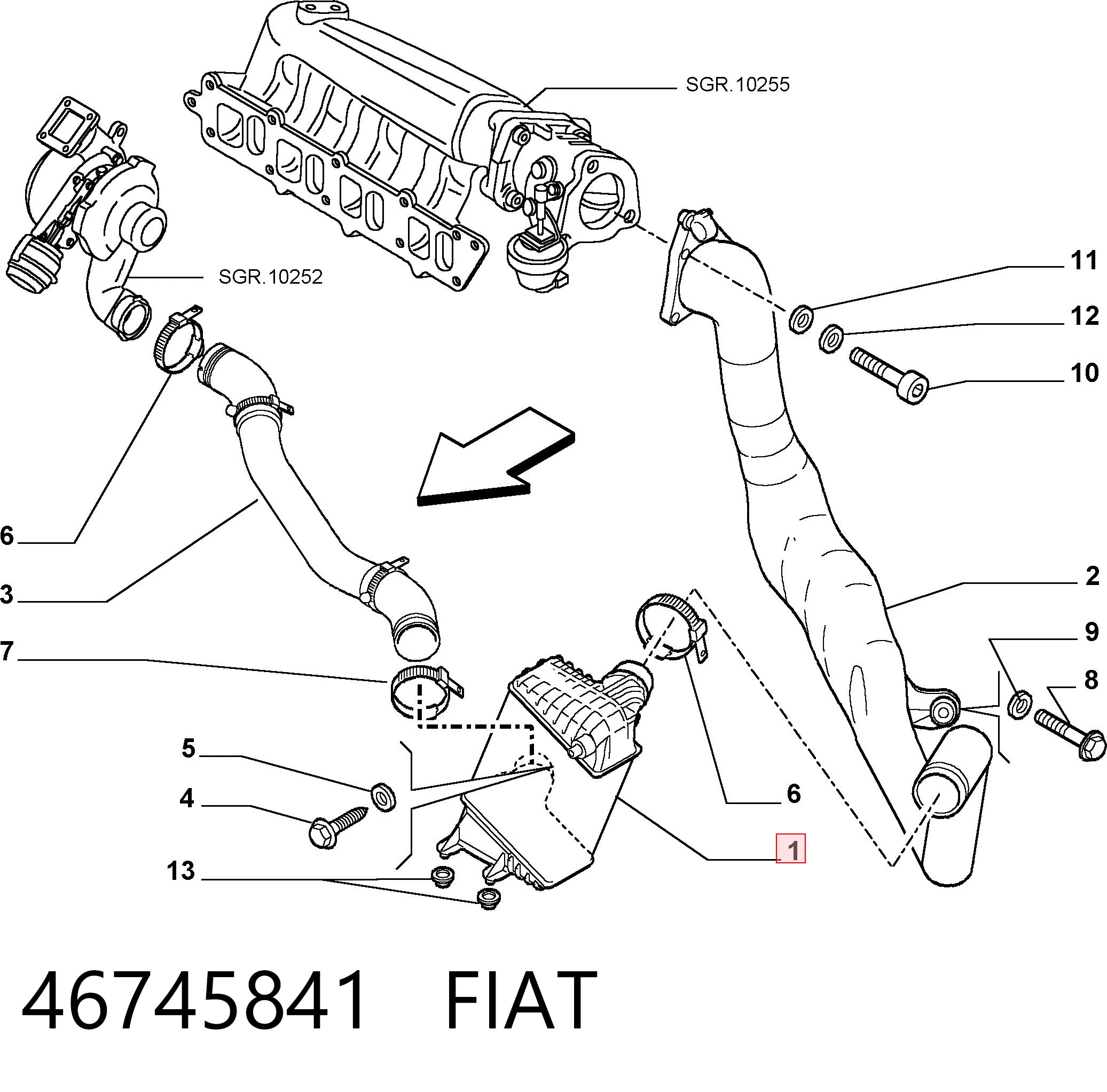 46745841 Fiat/Alfa/Lancia