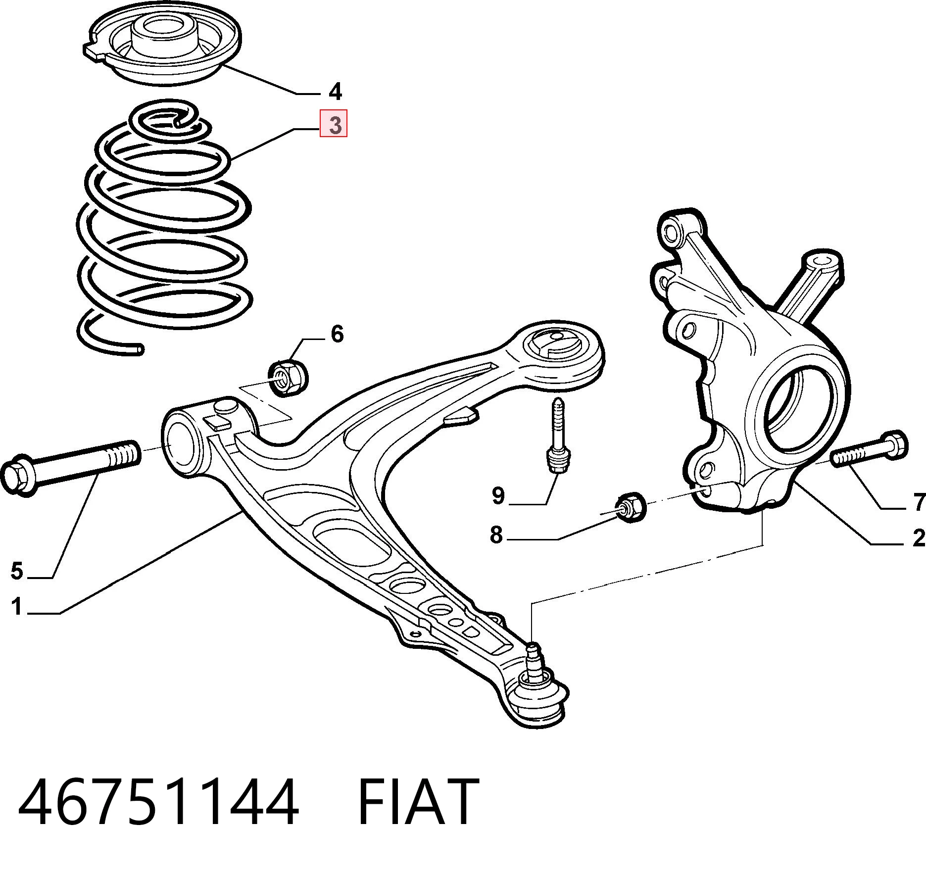 46751144 Fiat/Alfa/Lancia