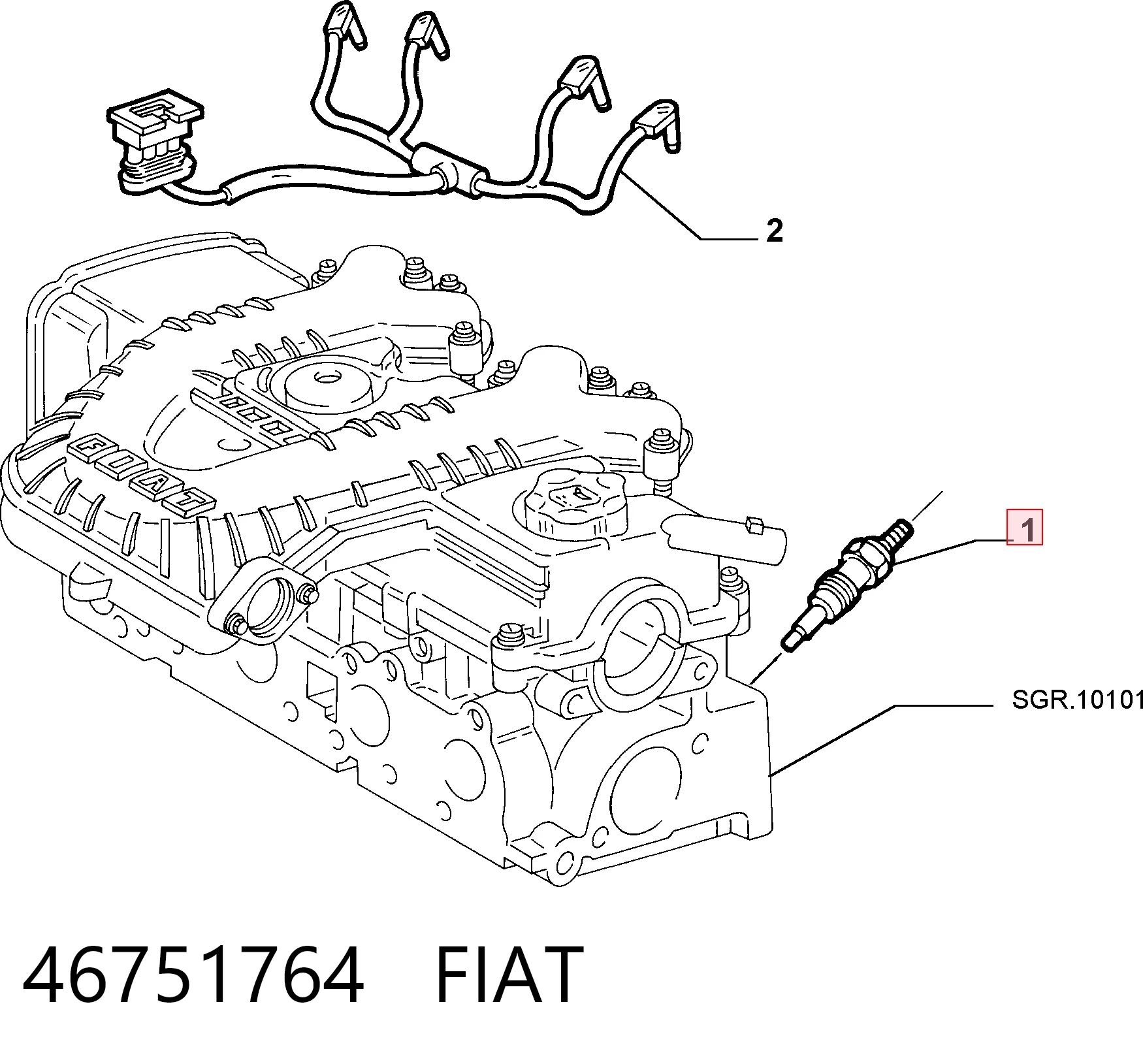 46751764 Fiat/Alfa/Lancia