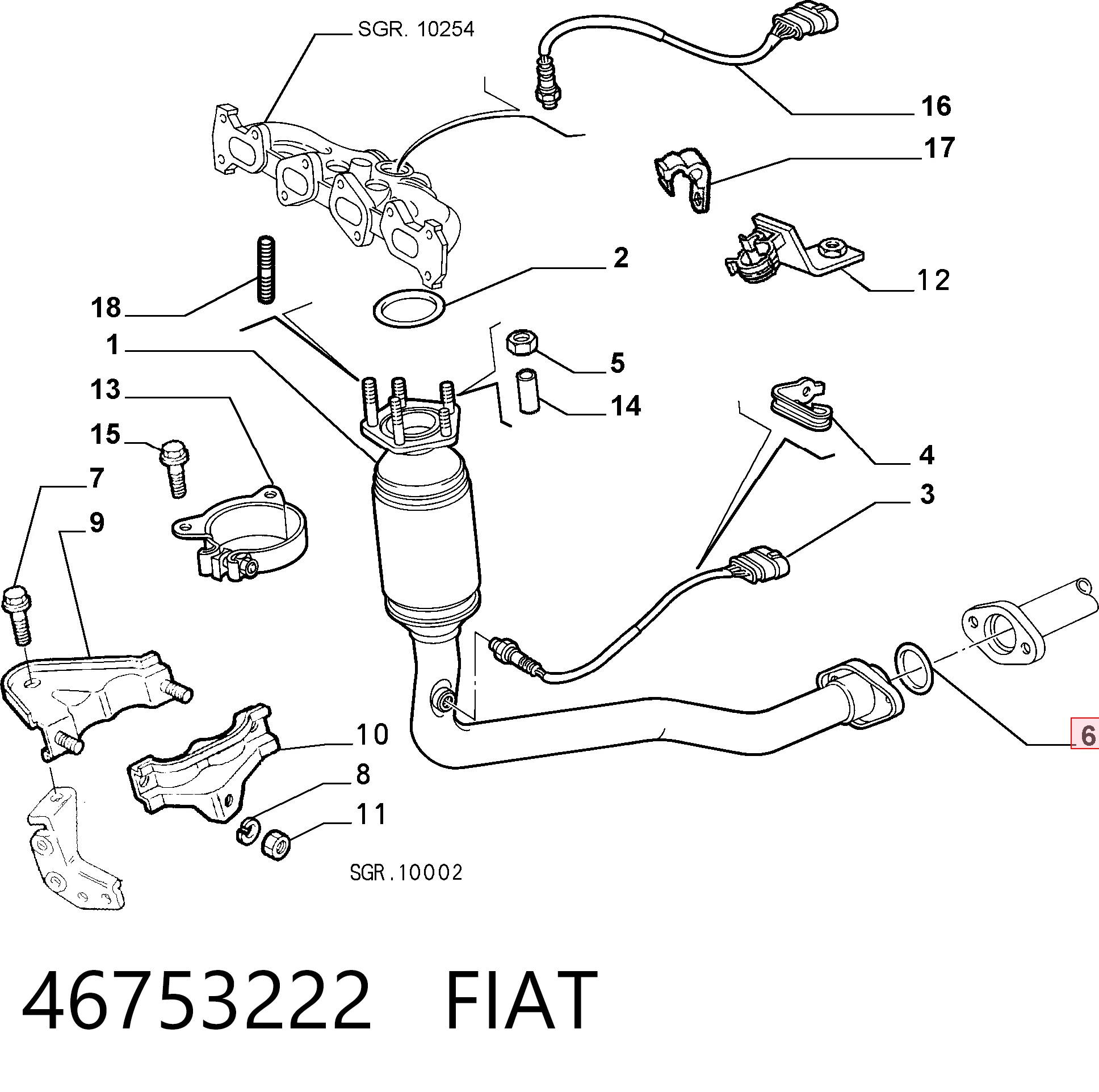 Junta de tubo de escape silenciador Honda Jazz  hatchback comprar en España