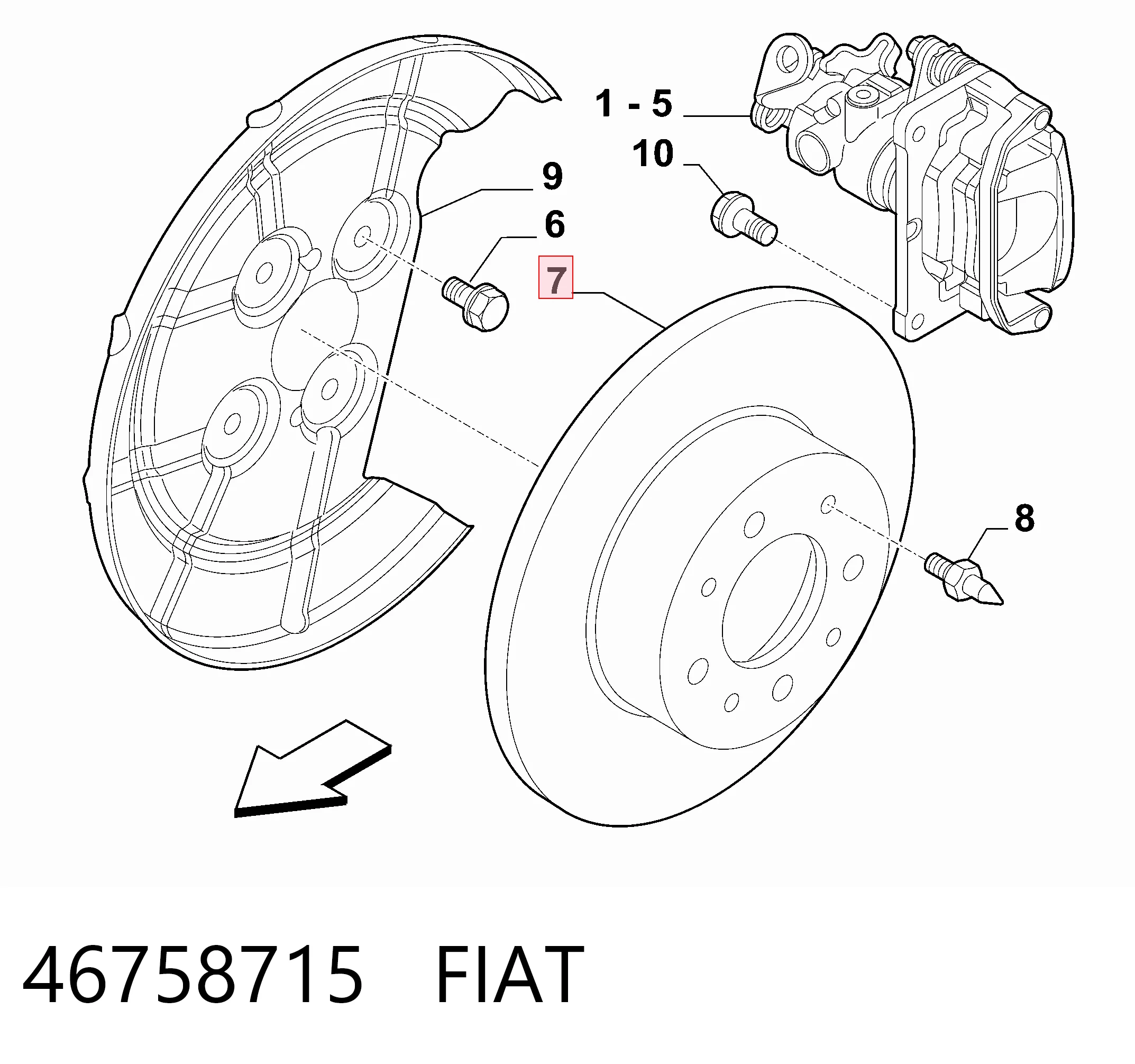 46758715 Fiat/Alfa/Lancia