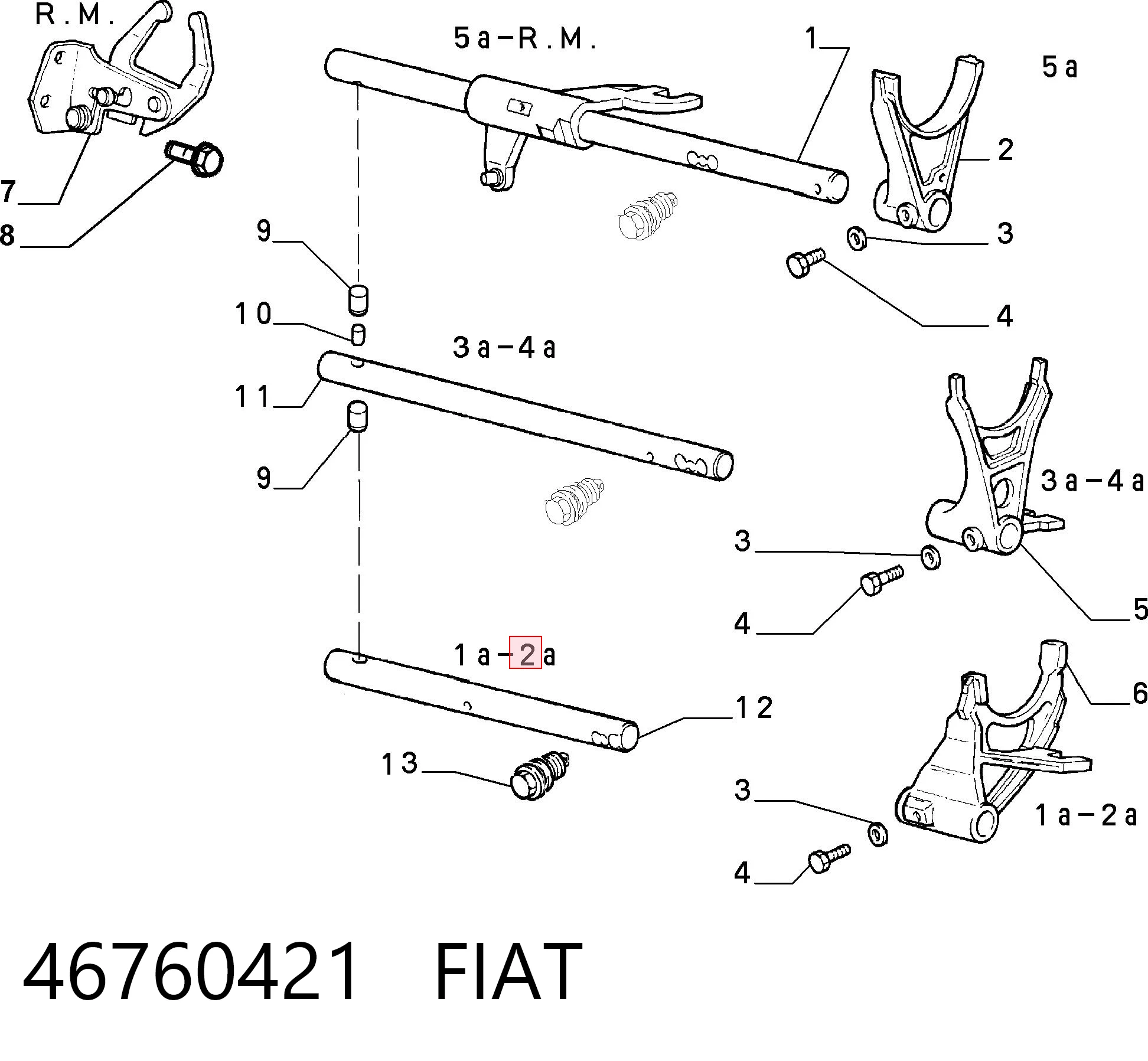 46760421 Fiat/Alfa/Lancia