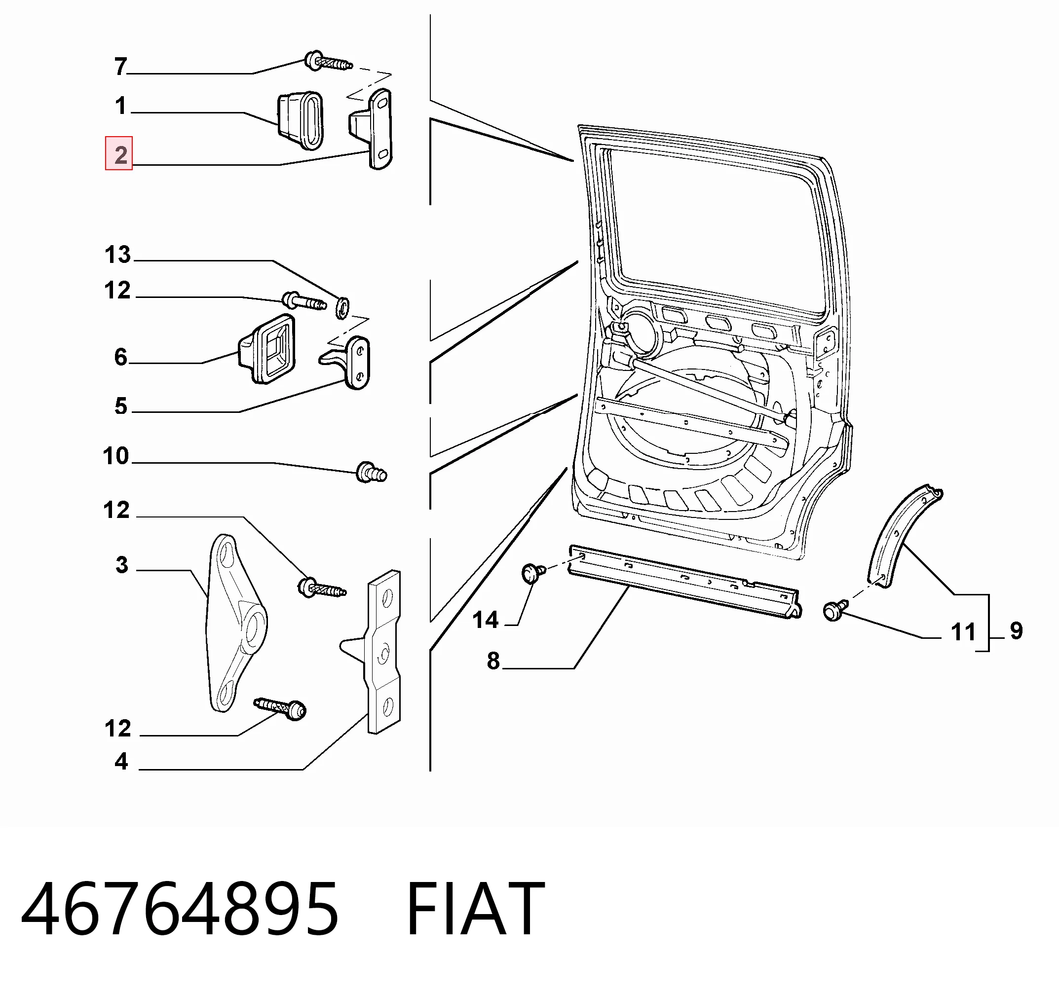 46764895 Fiat/Alfa/Lancia