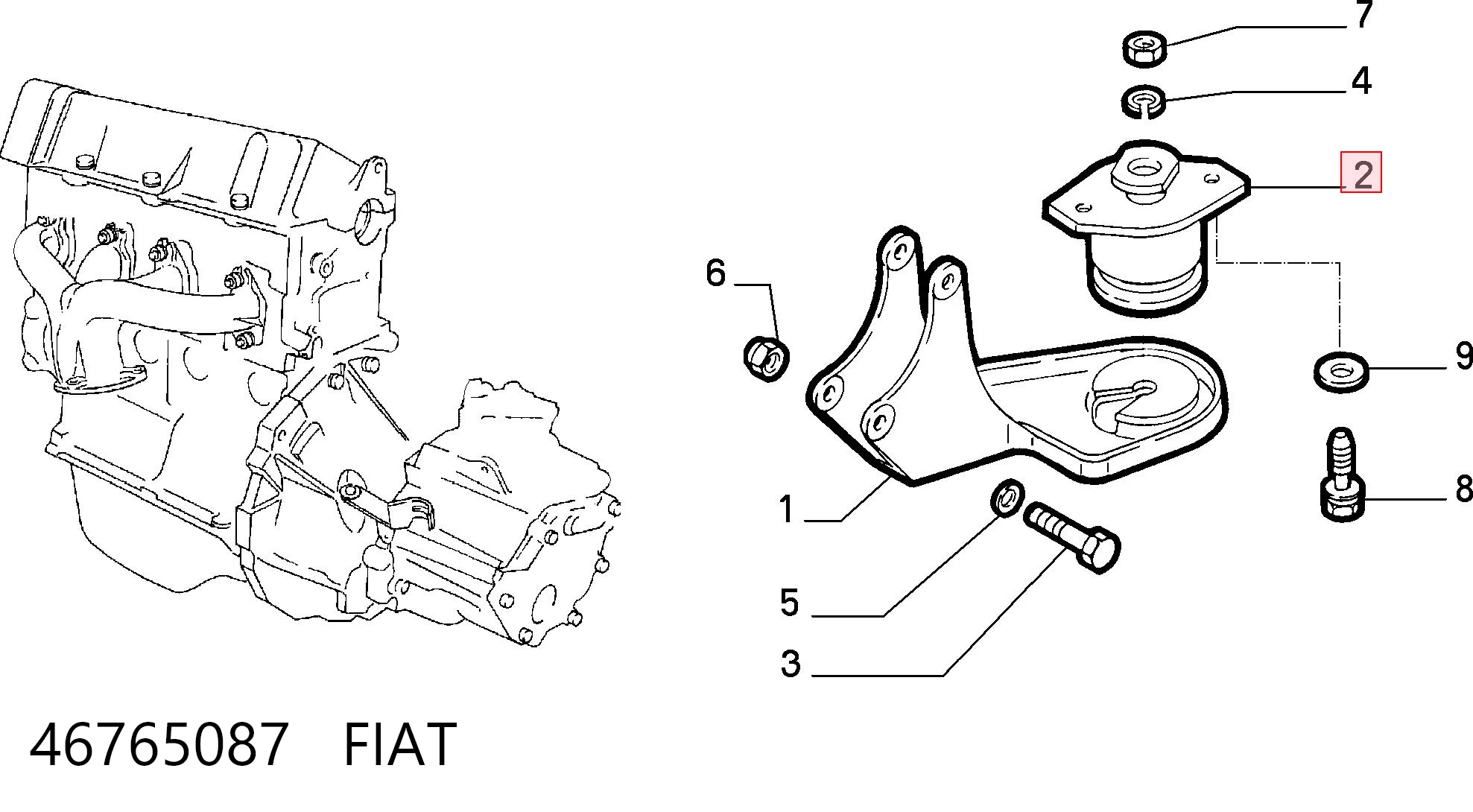 46765087 Fiat/Alfa/Lancia