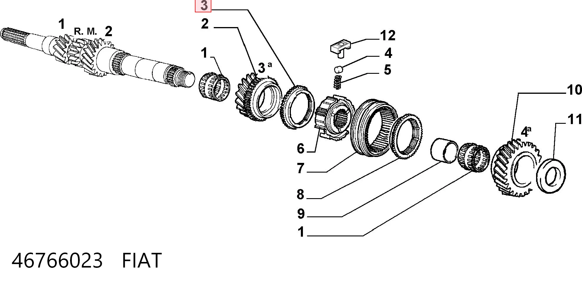 46766023 Fiat/Alfa/Lancia