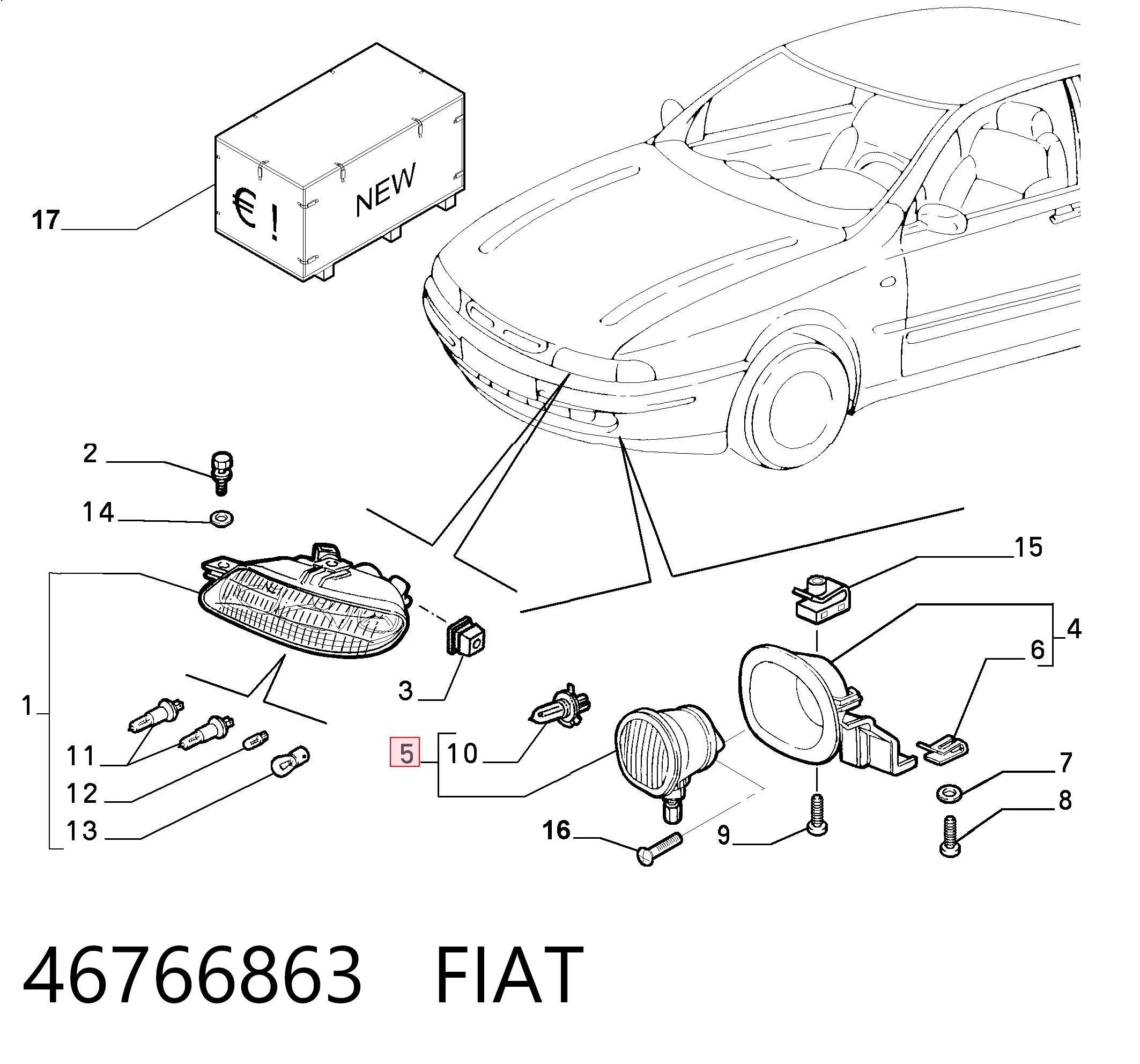 46766863 Fiat/Alfa/Lancia